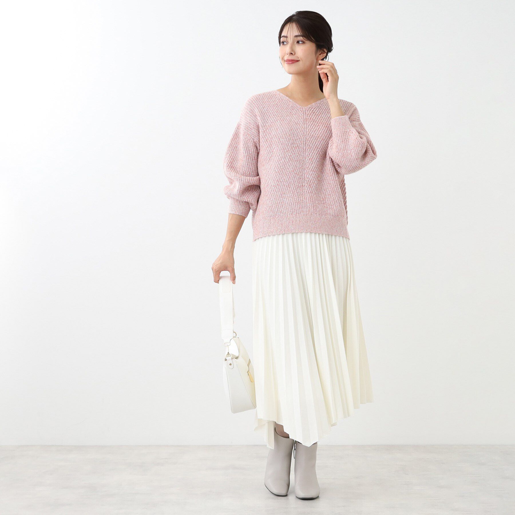 Reflect「【洗える】ミックスカラーニット」|ニット・セーター|