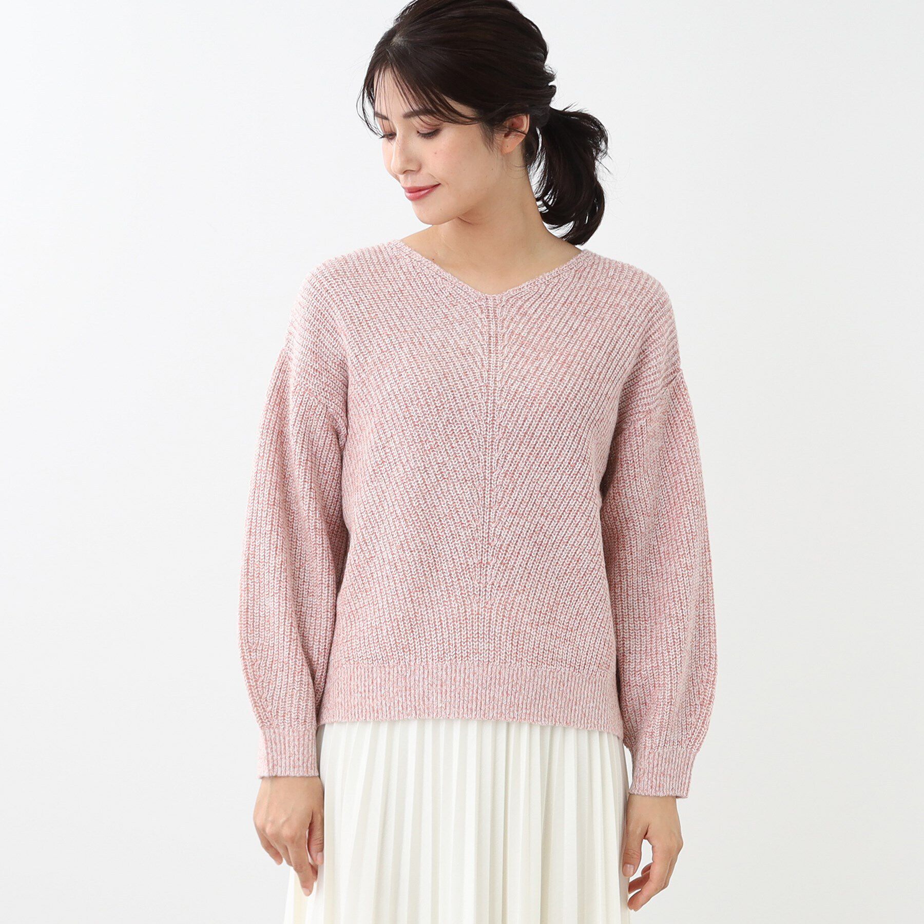 Reflect「【洗える】ミックスカラーニット」|ニット・セーター|