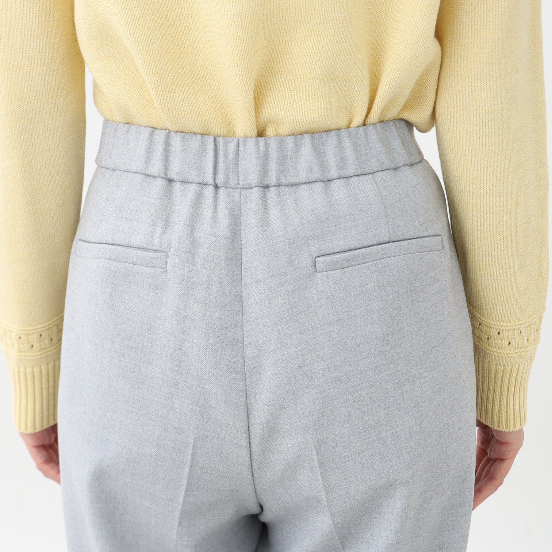 Reflect「【すっきりシルエット】ウール混ワイドパンツ」|その他|