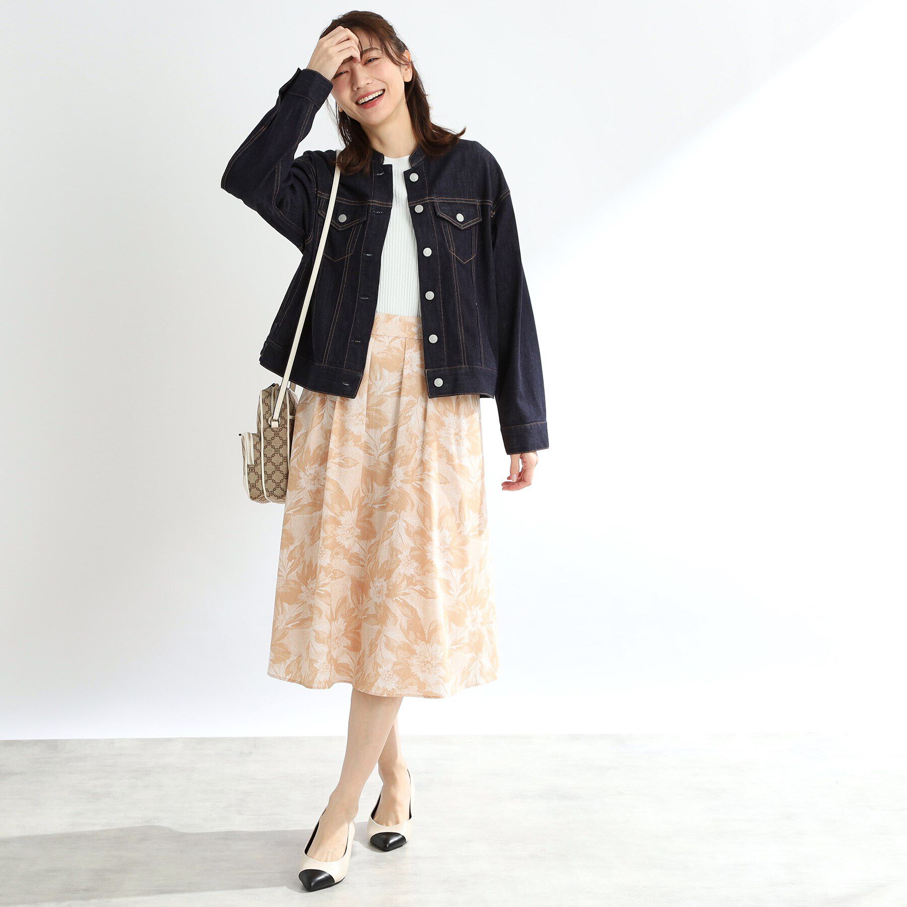 Reflect「【手洗い可】スタンダードデニムジャケット」|デニムジャケット|