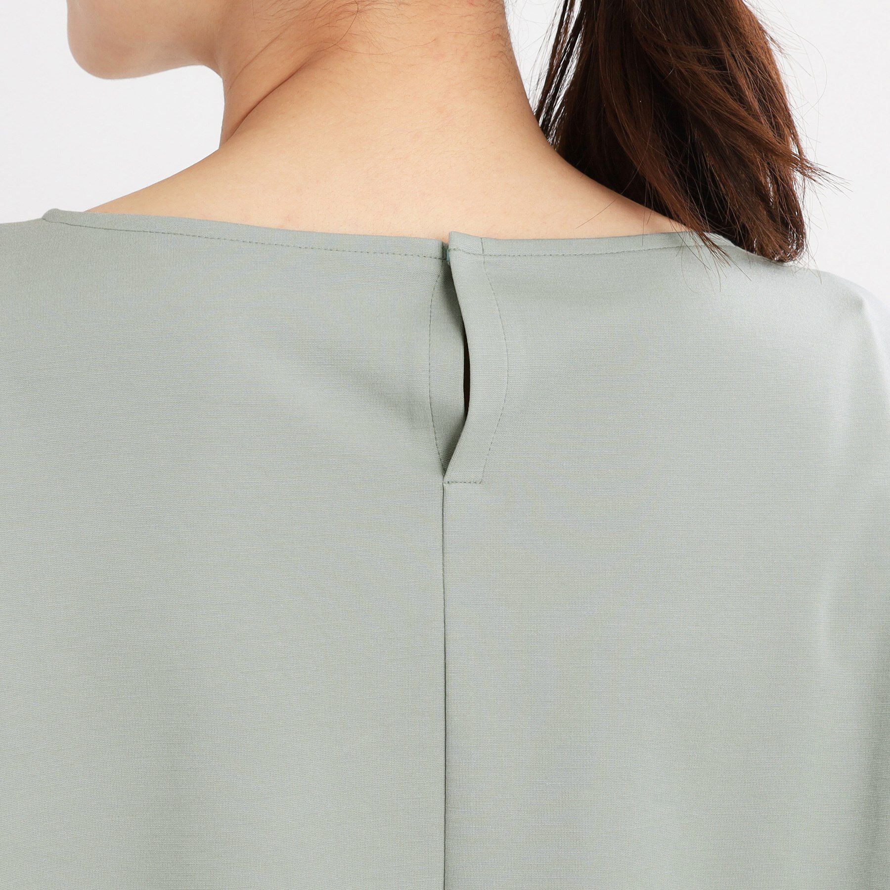 Reflect「【手洗い可】シアーストライプスリーブブラウス」|シャツ・ブラウス|