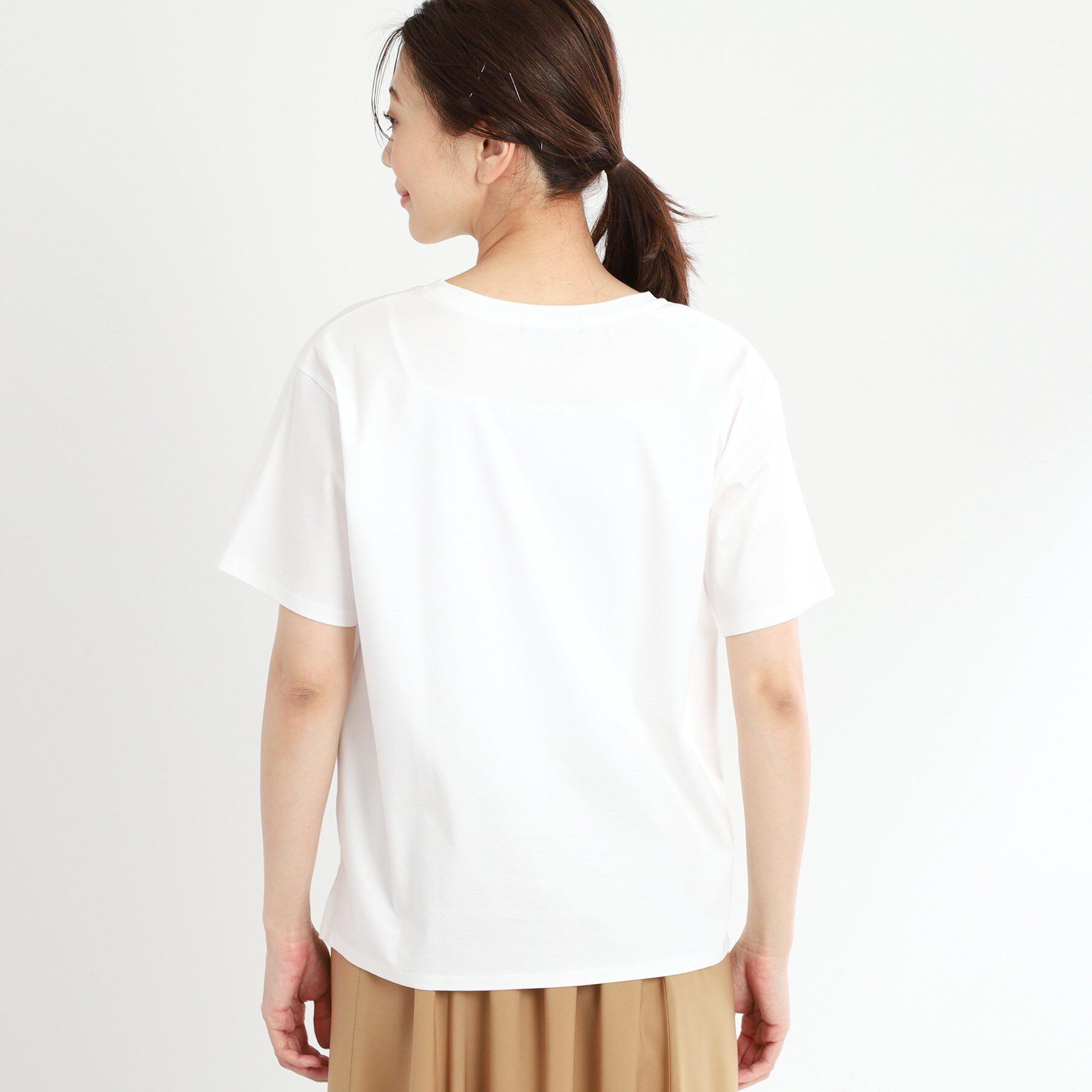 Reflect「【夏SALE／UVカット／接触冷感／マシンウォッシュ可】フォトプリントTシャツ」|Tシャツ・カットソー|