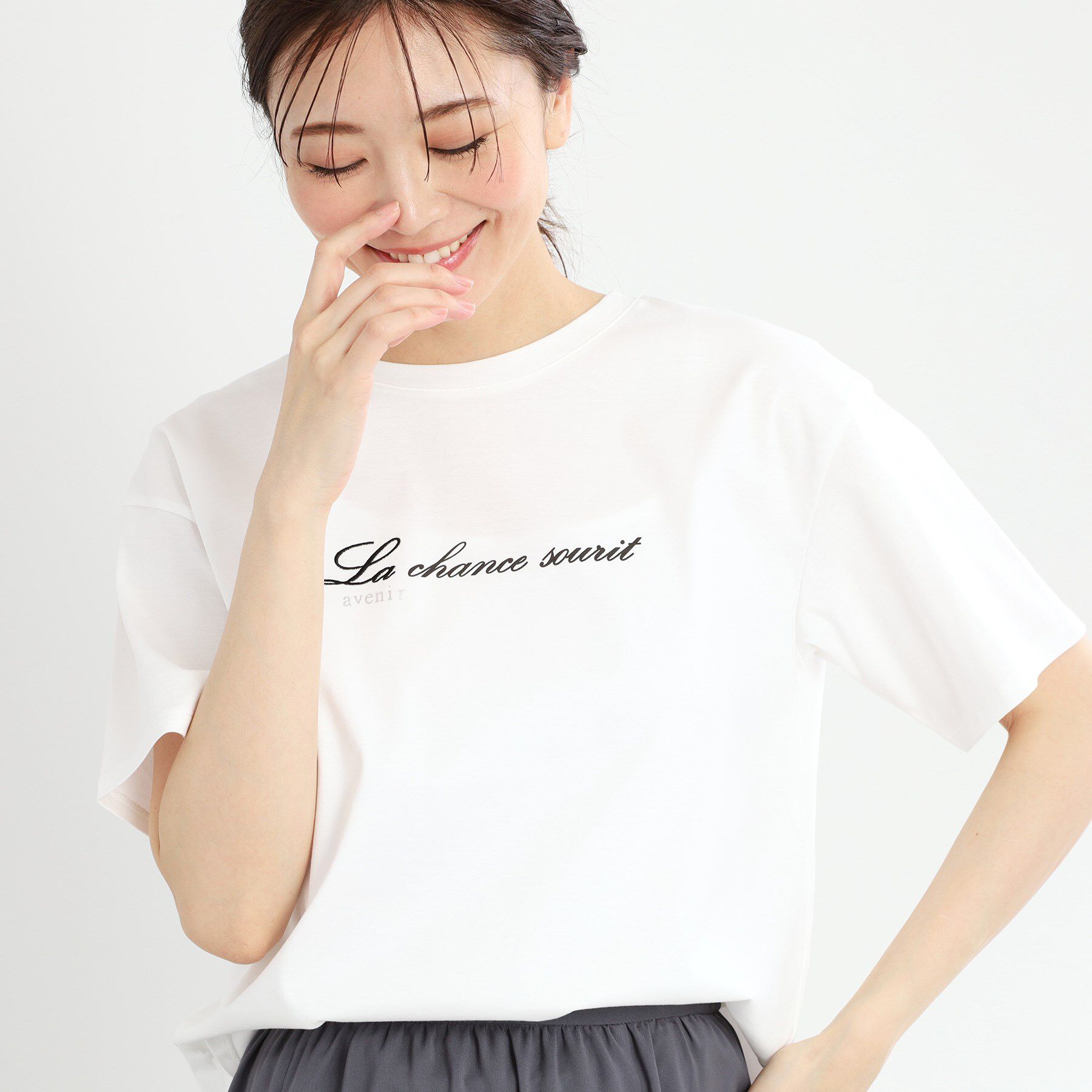 Reflect「【マシンウォッシュ可】ロゴTシャツ」|Tシャツ・カットソー|