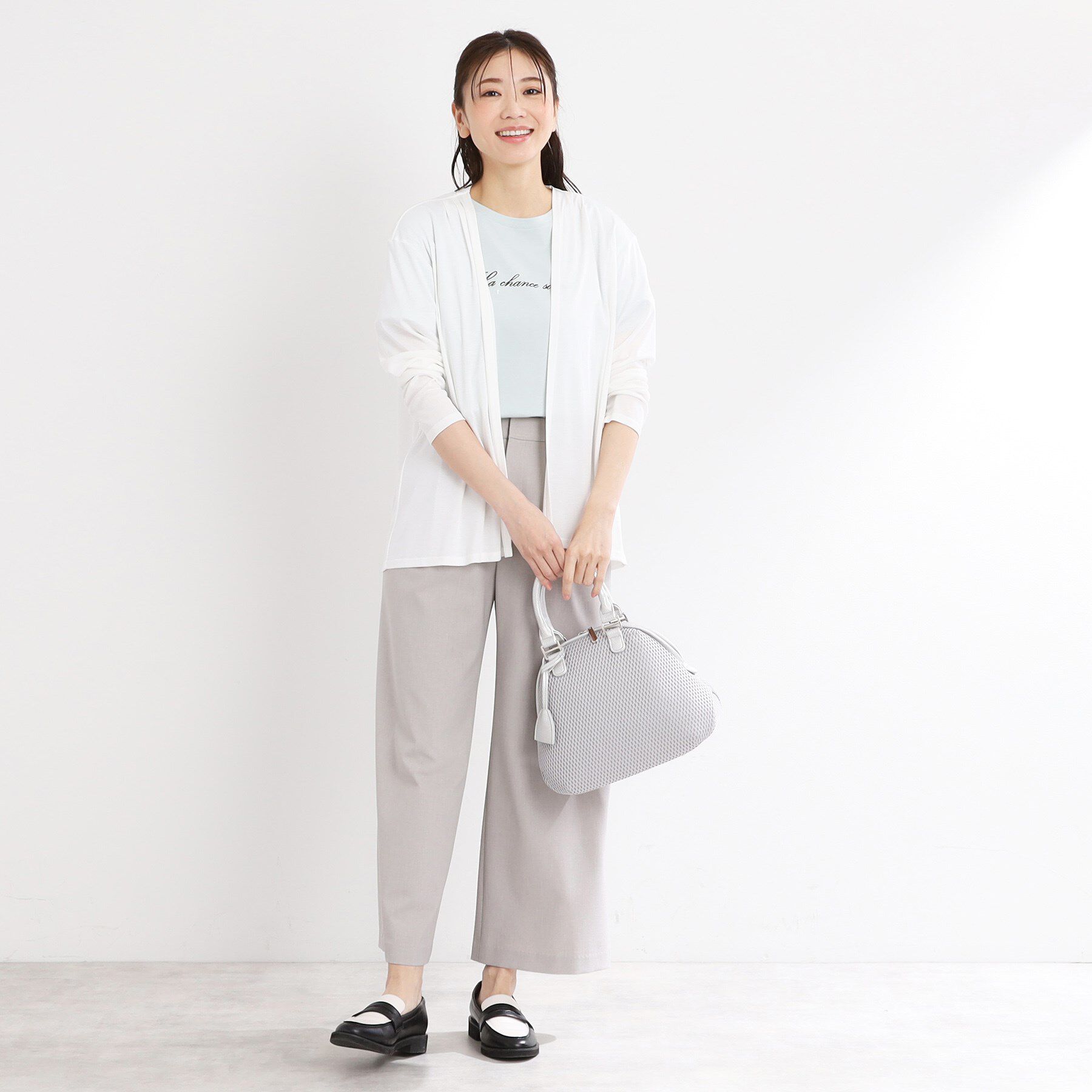 Reflect「【洗える】ジャージカーディガン」|カーディガン|