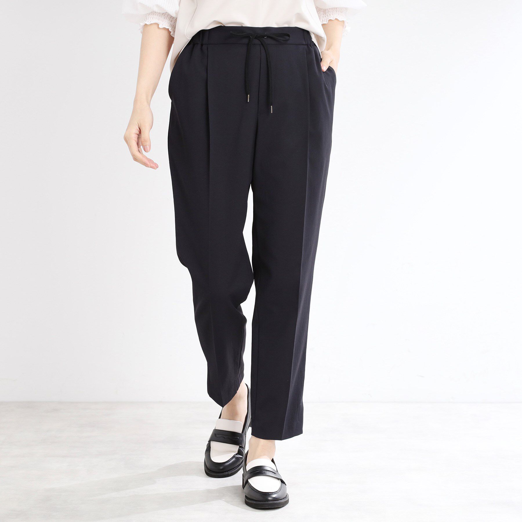 Reflect「【マシンウォッシュ可】リラクシーセンタープレスパンツ」|その他|