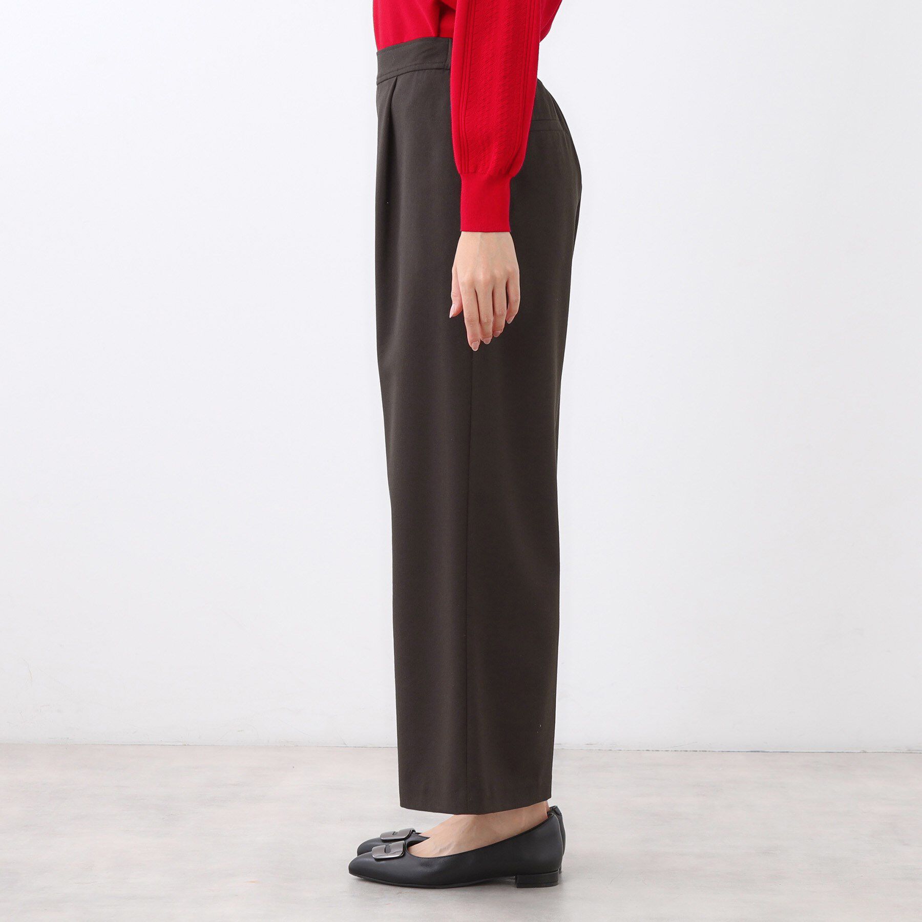 Reflect「【すっきりシルエット】ワイドクロップドパンツ」|その他|