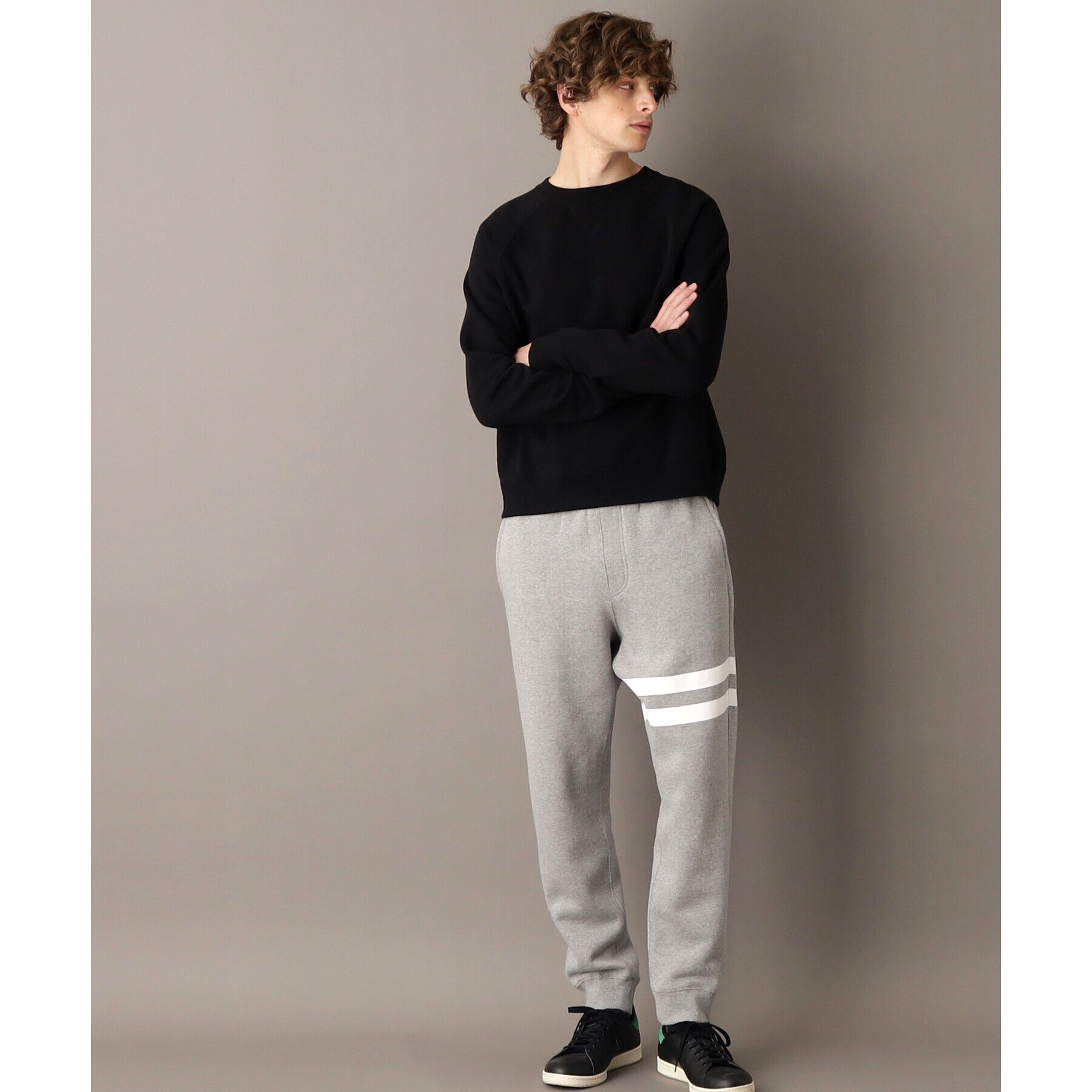 DRESSTERIOR「【セットアップ可/Safari12月号｜Monomx11月号掲載】ツーライン 裏起毛スウェットパンツ」|その他|