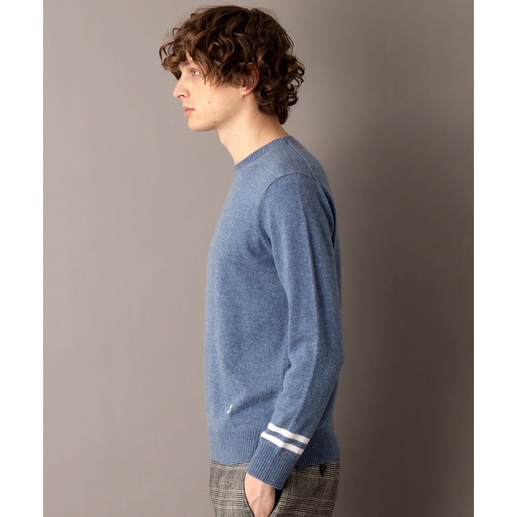 DRESSTERIOR「【カシミヤ100%】ピュアカシミヤクルーネックニット」|ニット・セーター|