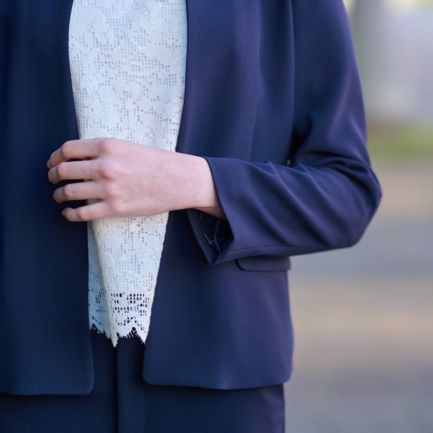 DRESSTERIOR「【セットアップ可/セレモニー】オケージョンSETUPジャケット」|ノーカラージャケット|