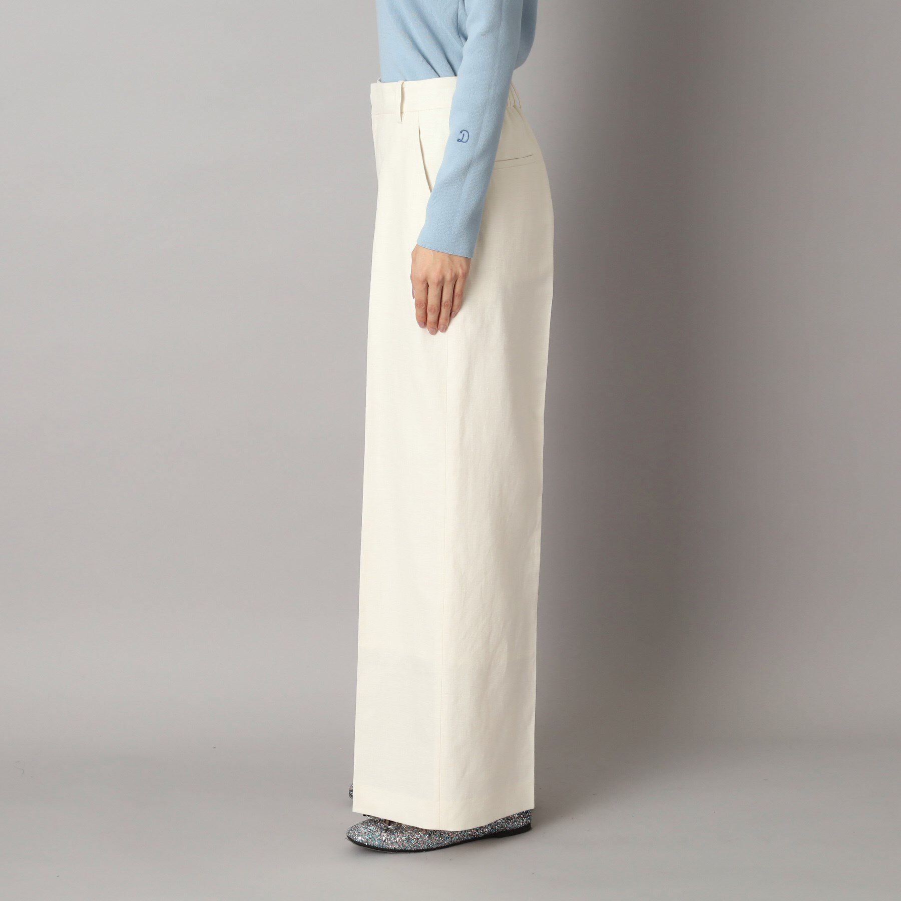 DRESSTERIOR「【美シルエット／洗える】リネンブレンドワイドパンツ」|その他|