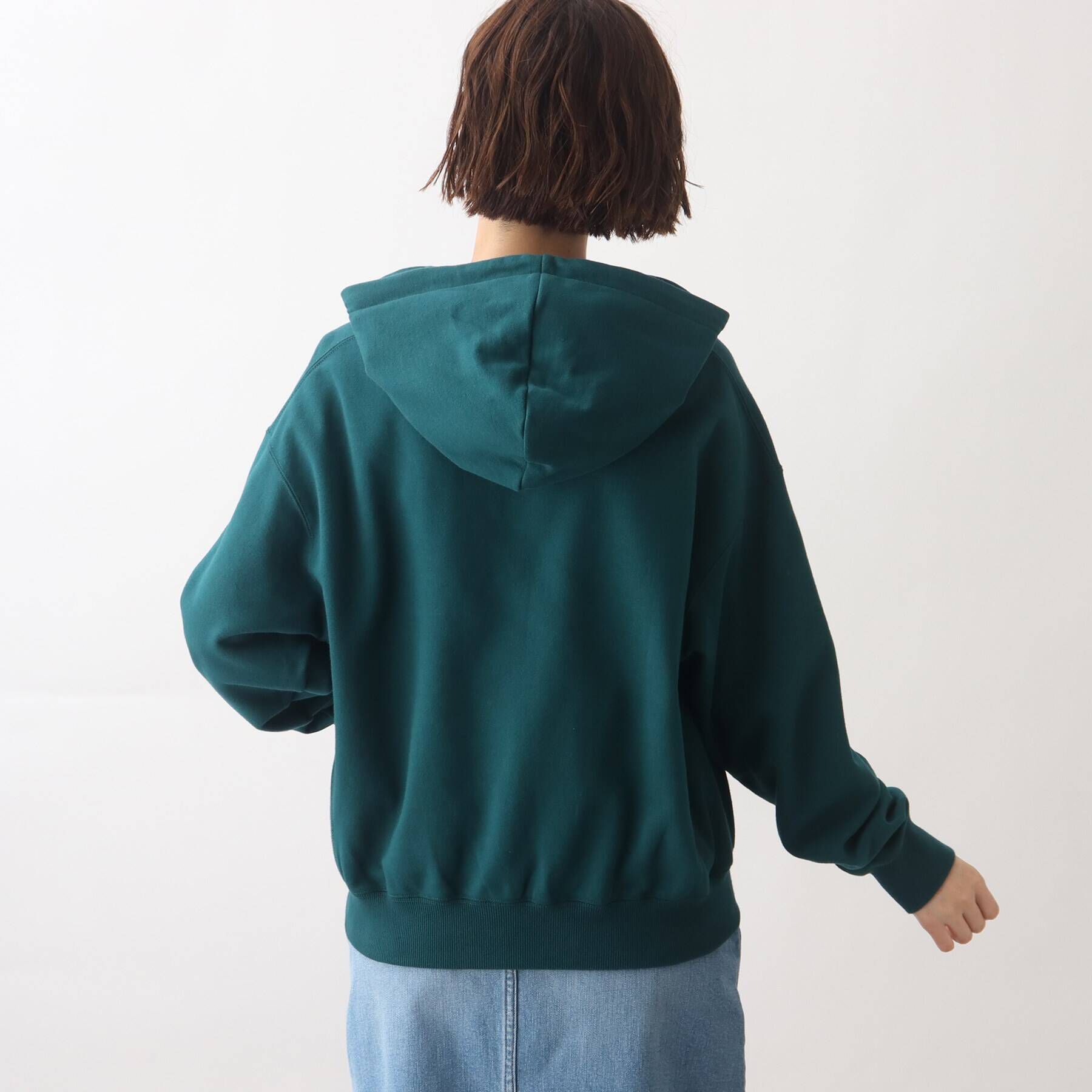 grove「【Wrangler（ラングラー）別注】オーバーサイズで旬なデザイン。裏毛フードプルオーバー」|パーカー|