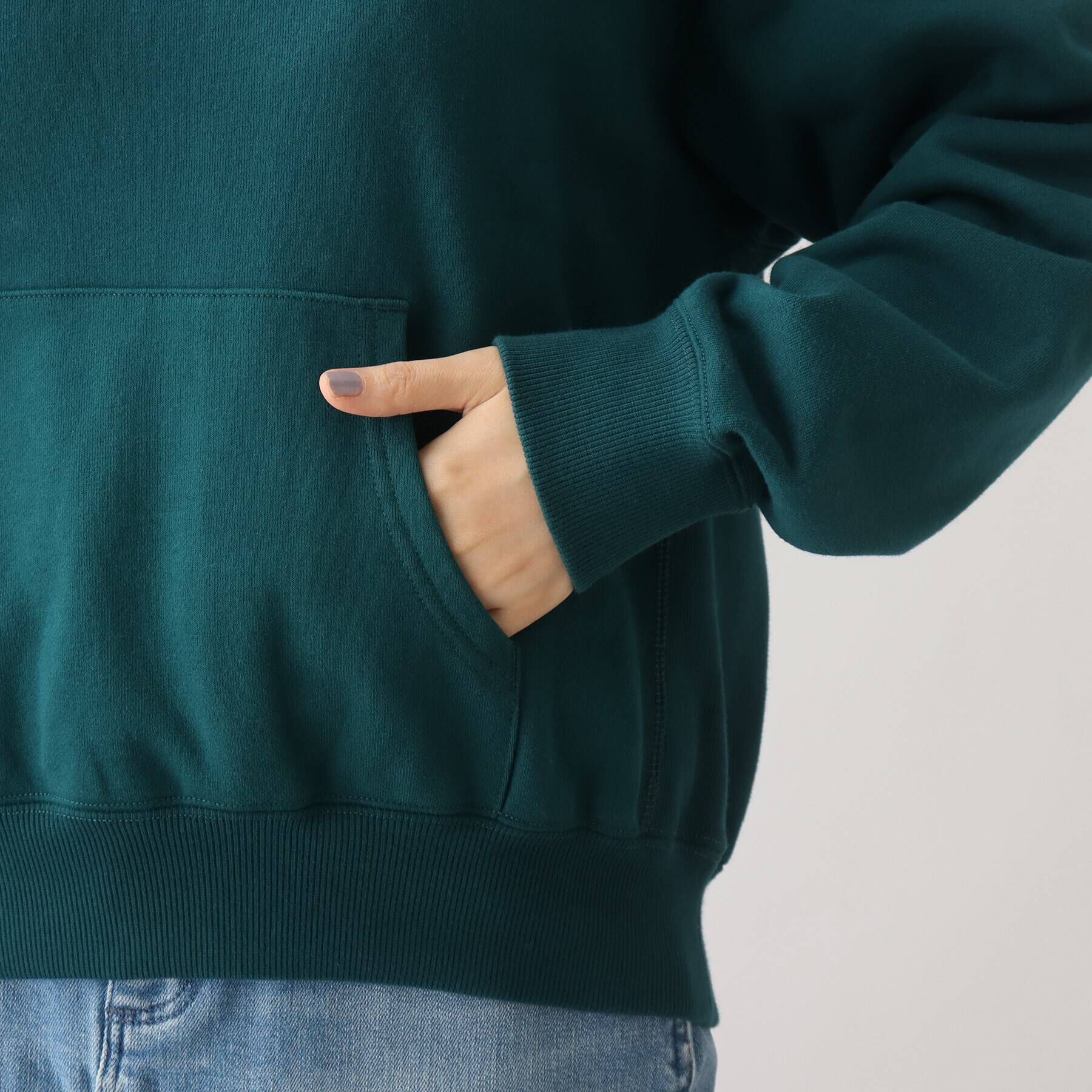 grove「【Wrangler（ラングラー）別注】オーバーサイズで旬なデザイン。裏毛フードプルオーバー」|パーカー|