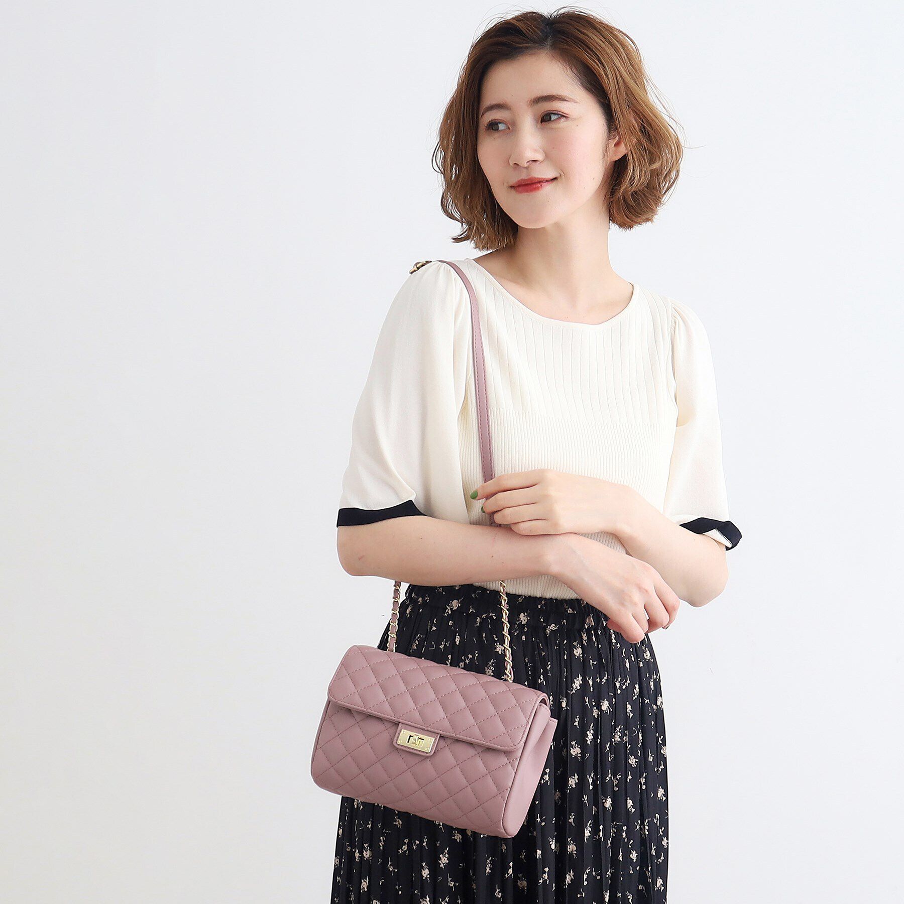 grove「キルトチェーンショルダー」|ショルダー・メッセンジャー|