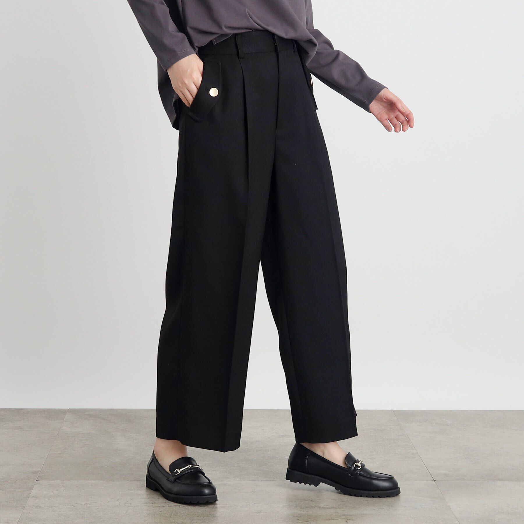 grove「フラップポケットワイドパンツ」|その他|