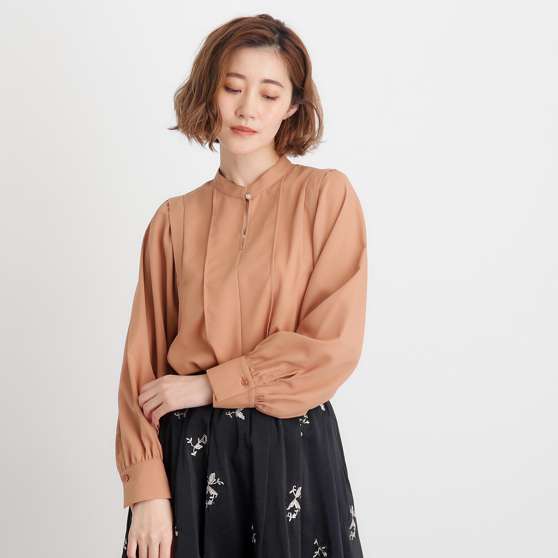 grove「ウイングスリーブボウタイブラウス」|シャツ・ブラウス|