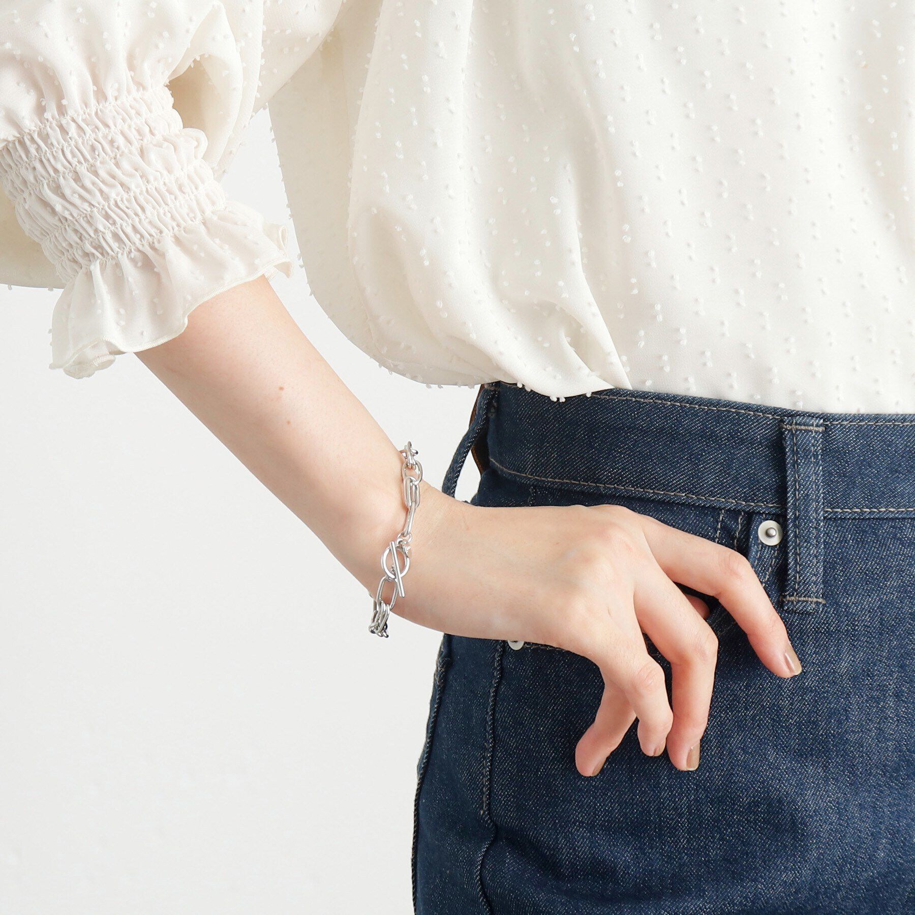 grove「メタルチェーンブレスレット」|ブレスレット・バングル|