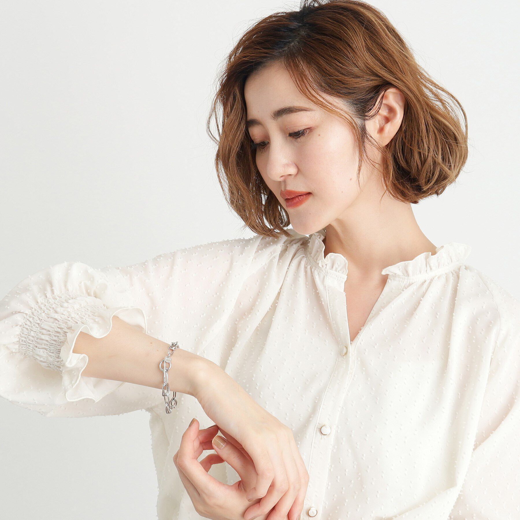 grove「メタルチェーンブレスレット」|ブレスレット・バングル|