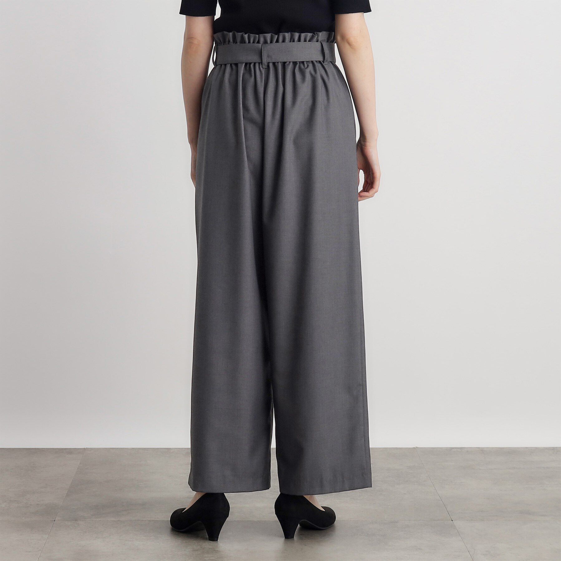 grove「くるみバックルワイドパンツ」|その他|