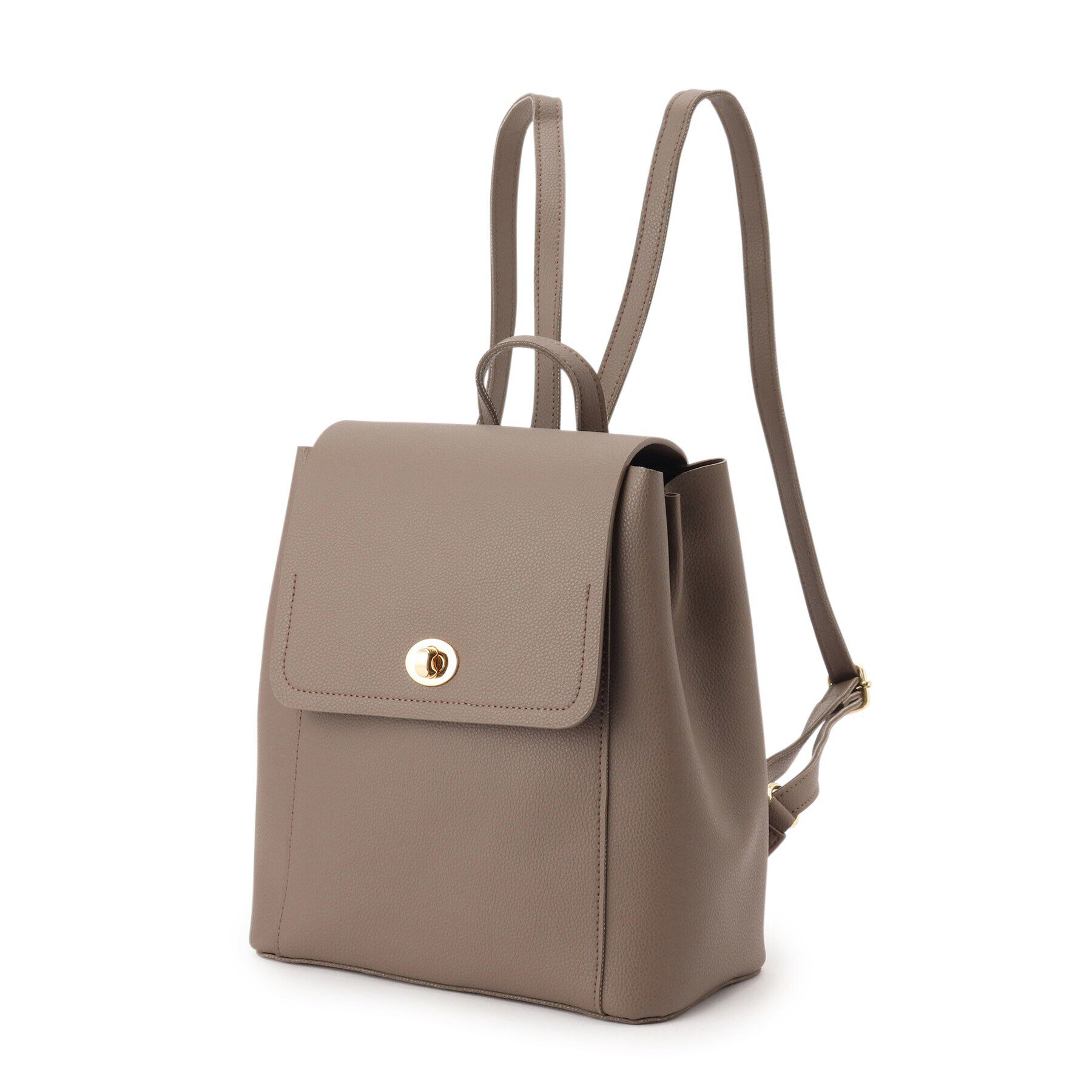 grove「合成皮革中仕切りリュック」|リュック|