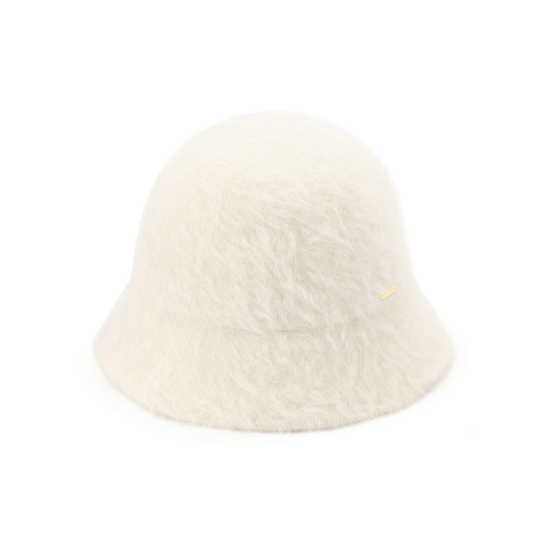 grove「メタルプレート付シャギーバケットハット【サイズ調整可】」|ハット|オフホワイト(003