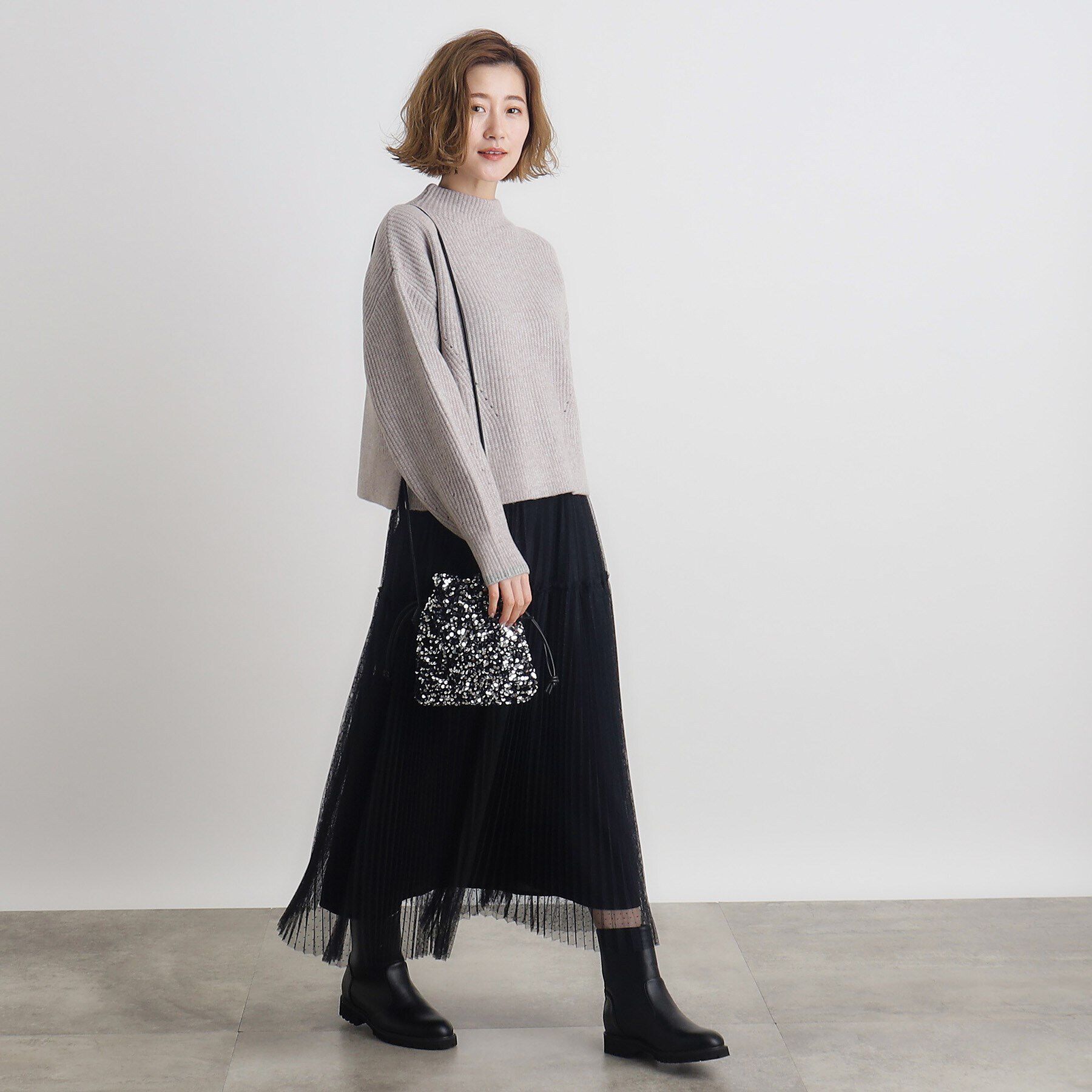 grove「【雑誌掲載】アソート巾着ミニショルダー」|ショルダー・メッセンジャー|