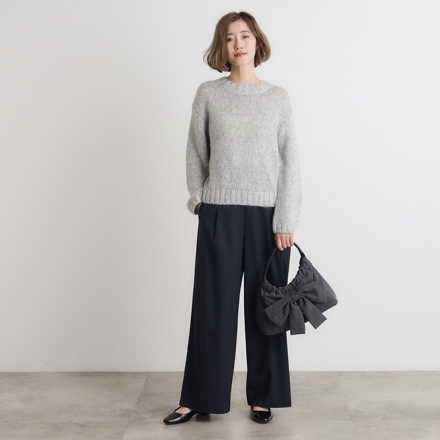 grove「リボンギャザートート」|トートバッグ|