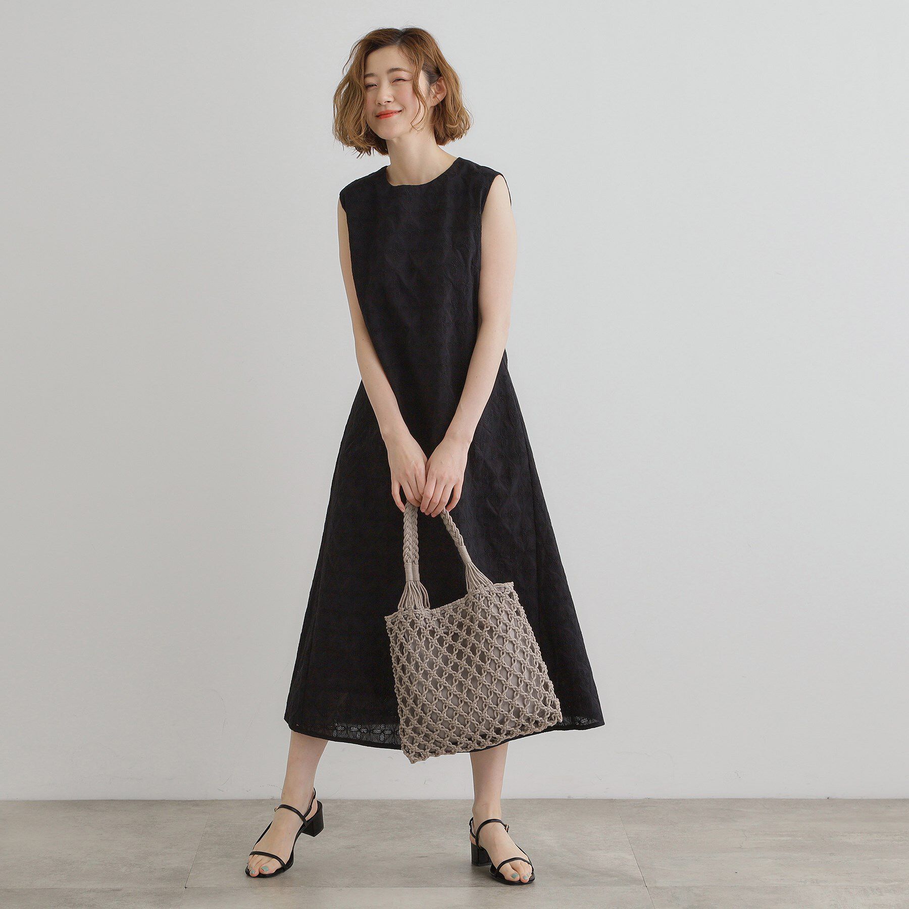 grove「マクラメトート」|トートバッグ|