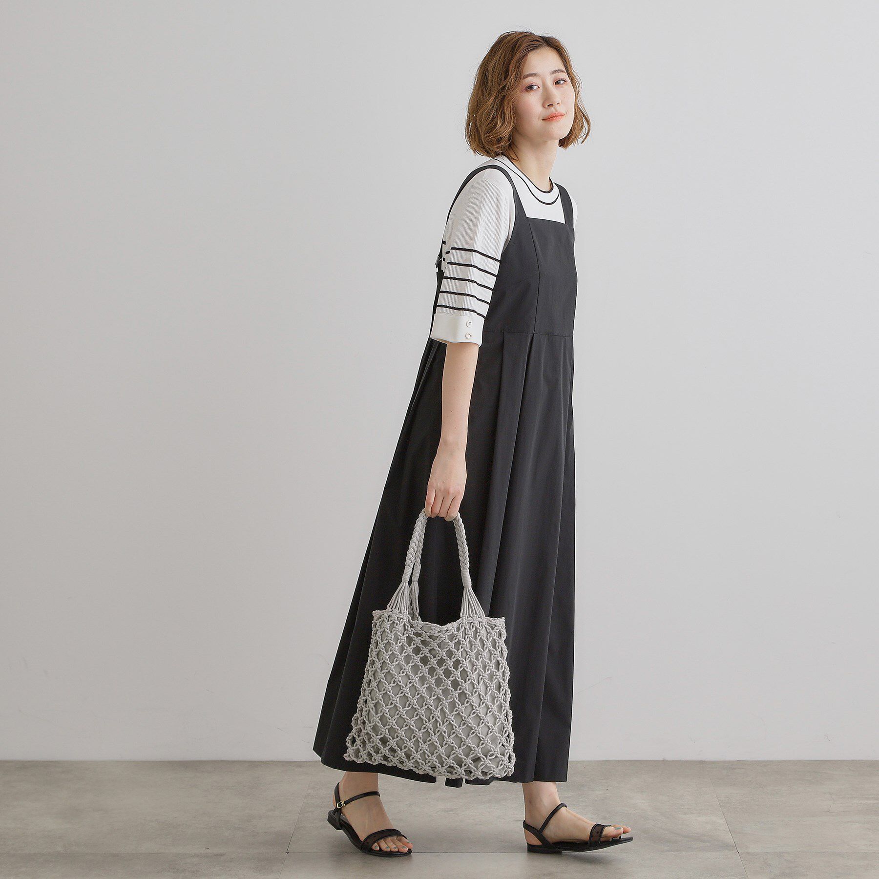 grove「マクラメトート」|トートバッグ|