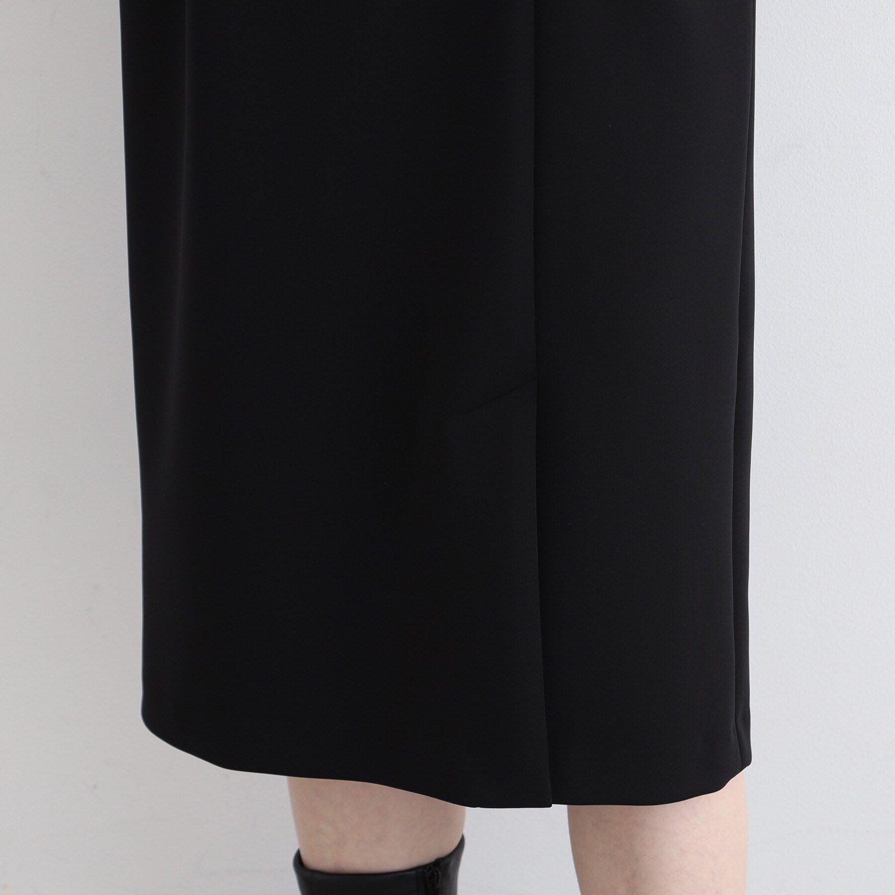 INDIVI「【洗える／日本製】ジャケットコンビワンピース」|ワンピース|