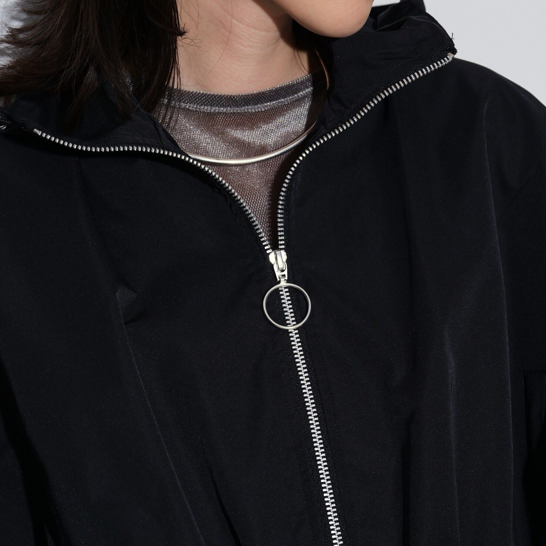 GALLEST「ドルマンスリーブフーディブルゾン」|ブルゾン・スタジャン|