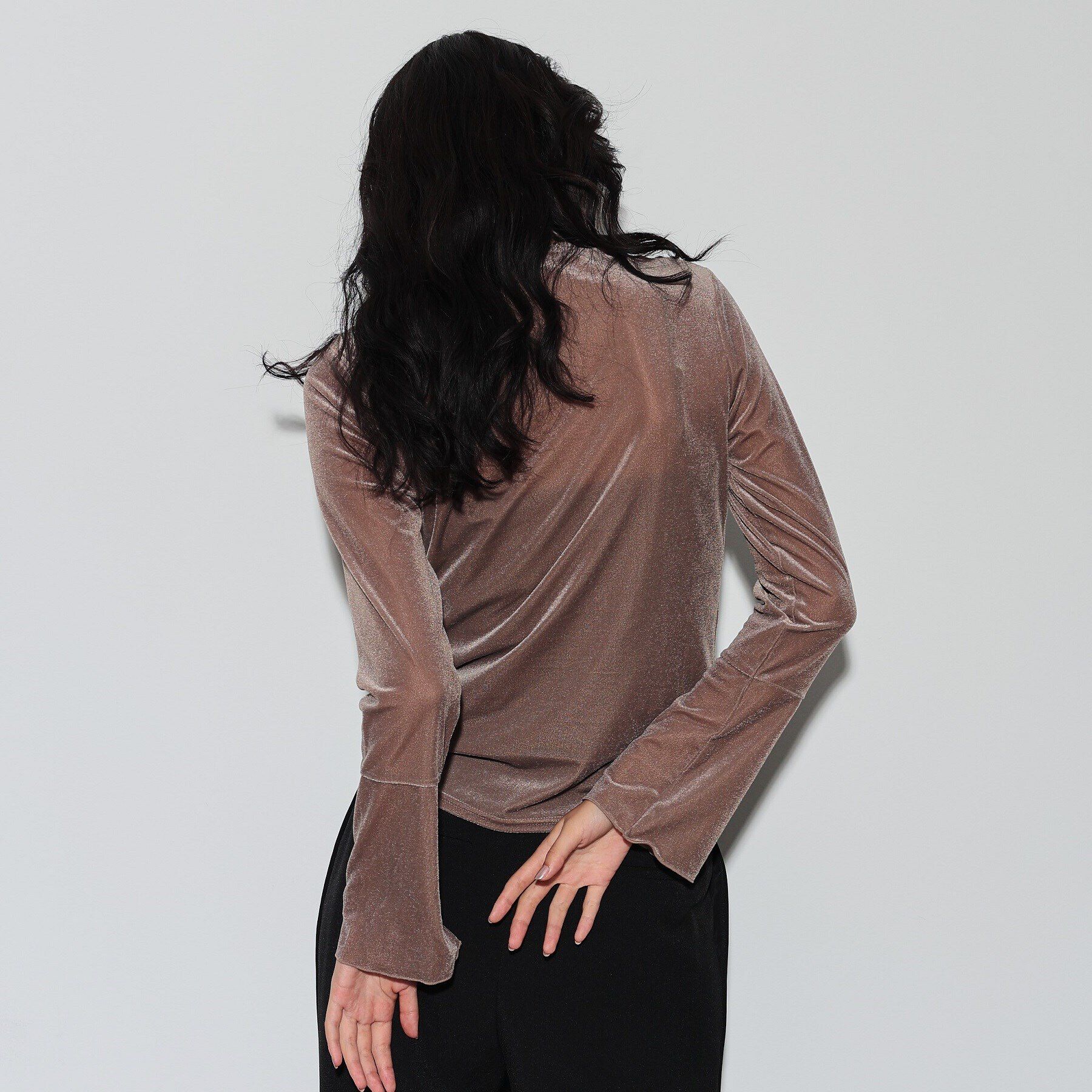 GALLEST「カシュクールベロア」|Tシャツ・カットソー|