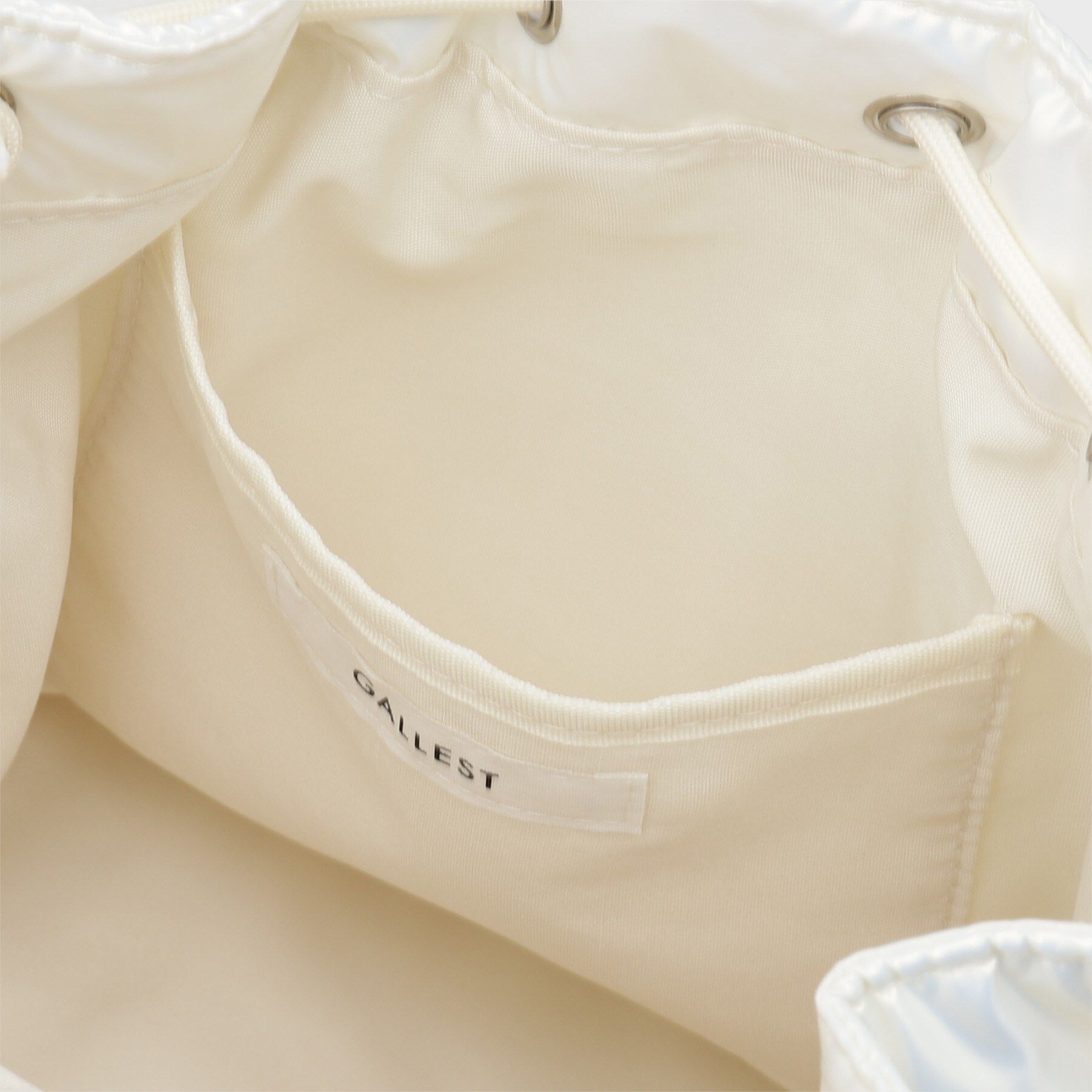 GALLEST「パール調巾着」|ハンドバッグ|