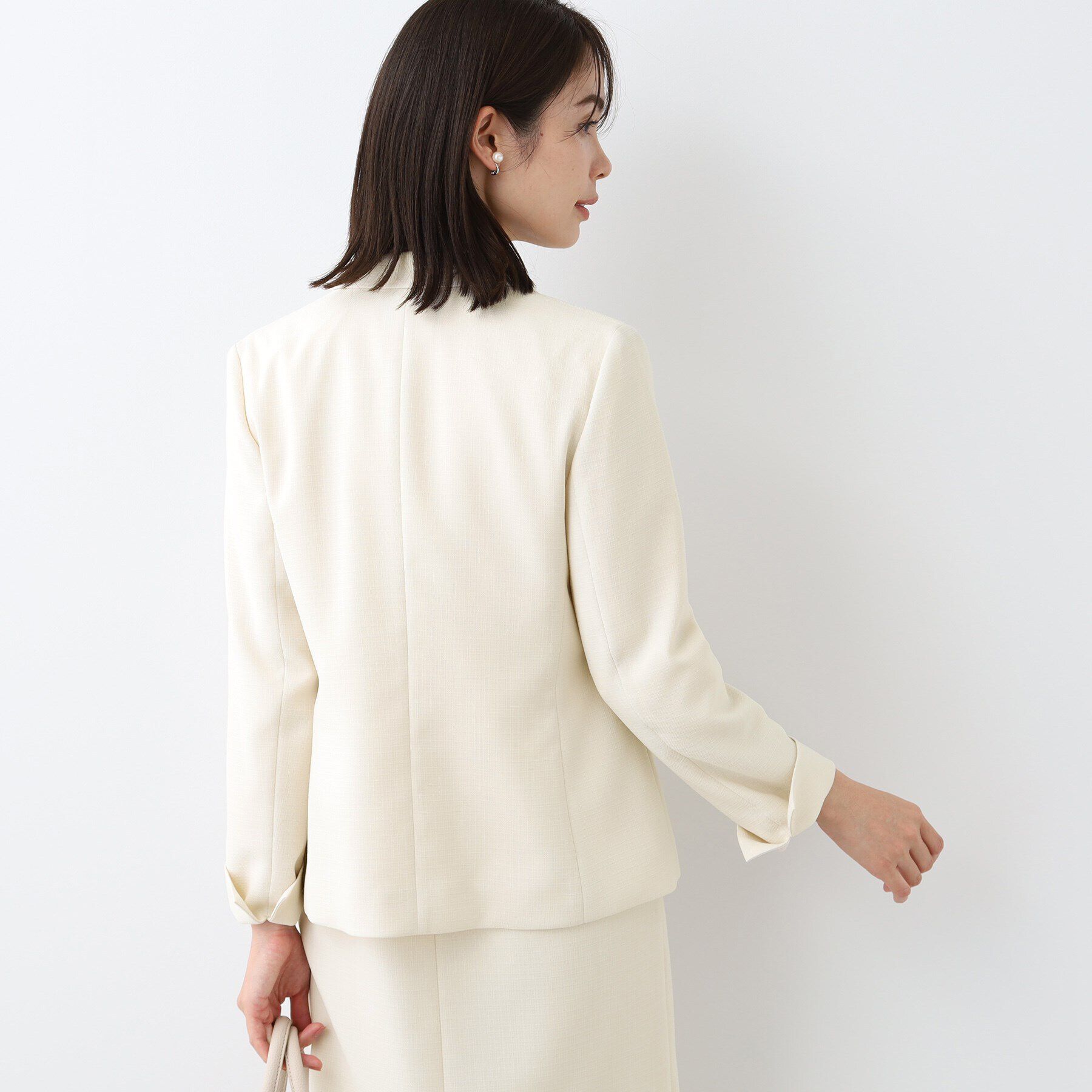 INDIVI「【洗える／スーツ】テーラードカラージャケット」|スーツ|