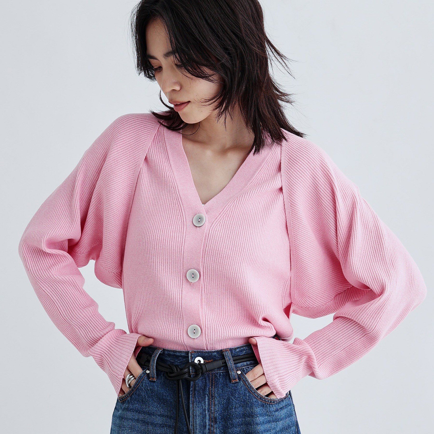 GALLEST「ボレロツインニット」|カーディガン|