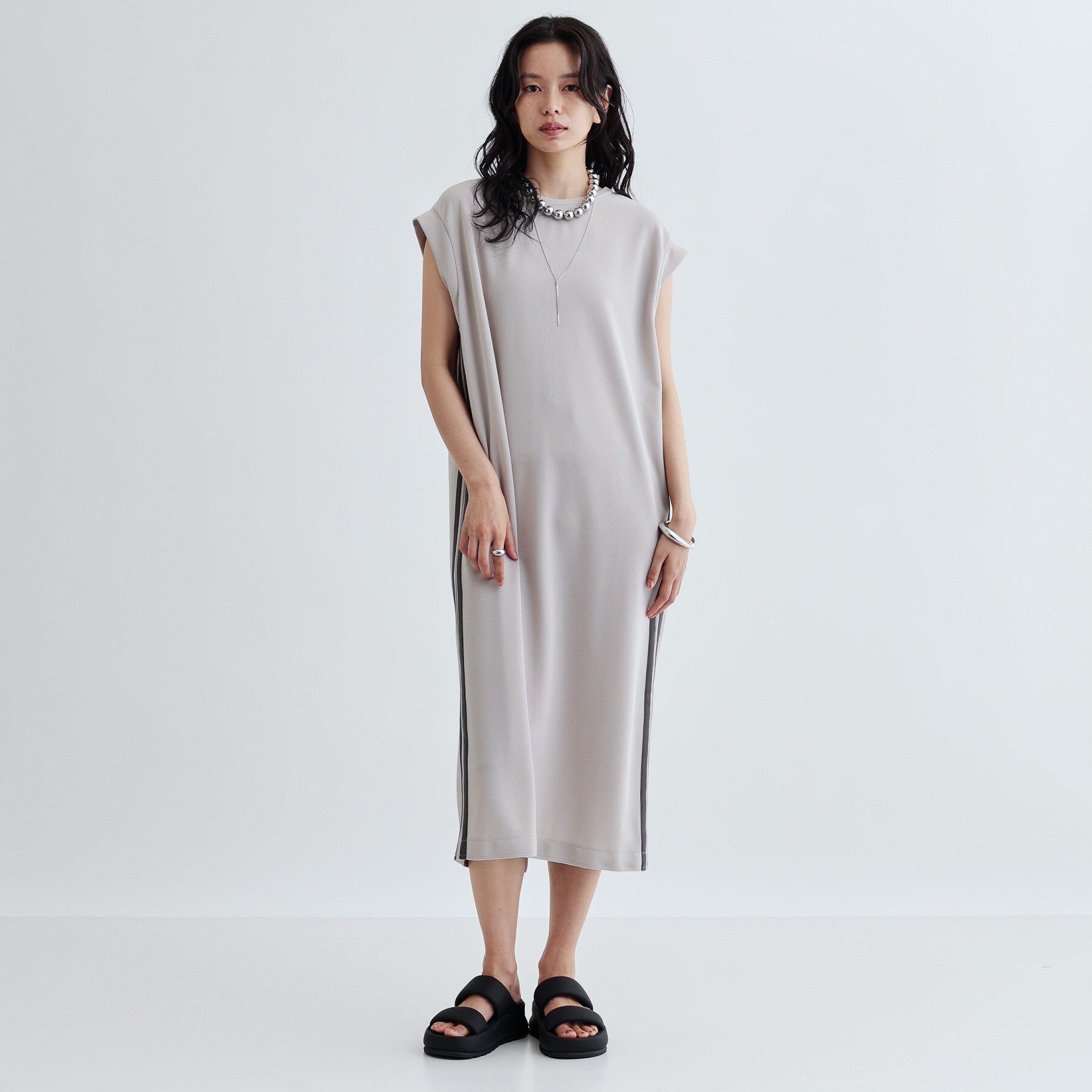 GALLEST「サイドラインジョーゼットワンピース」|ワンピース|