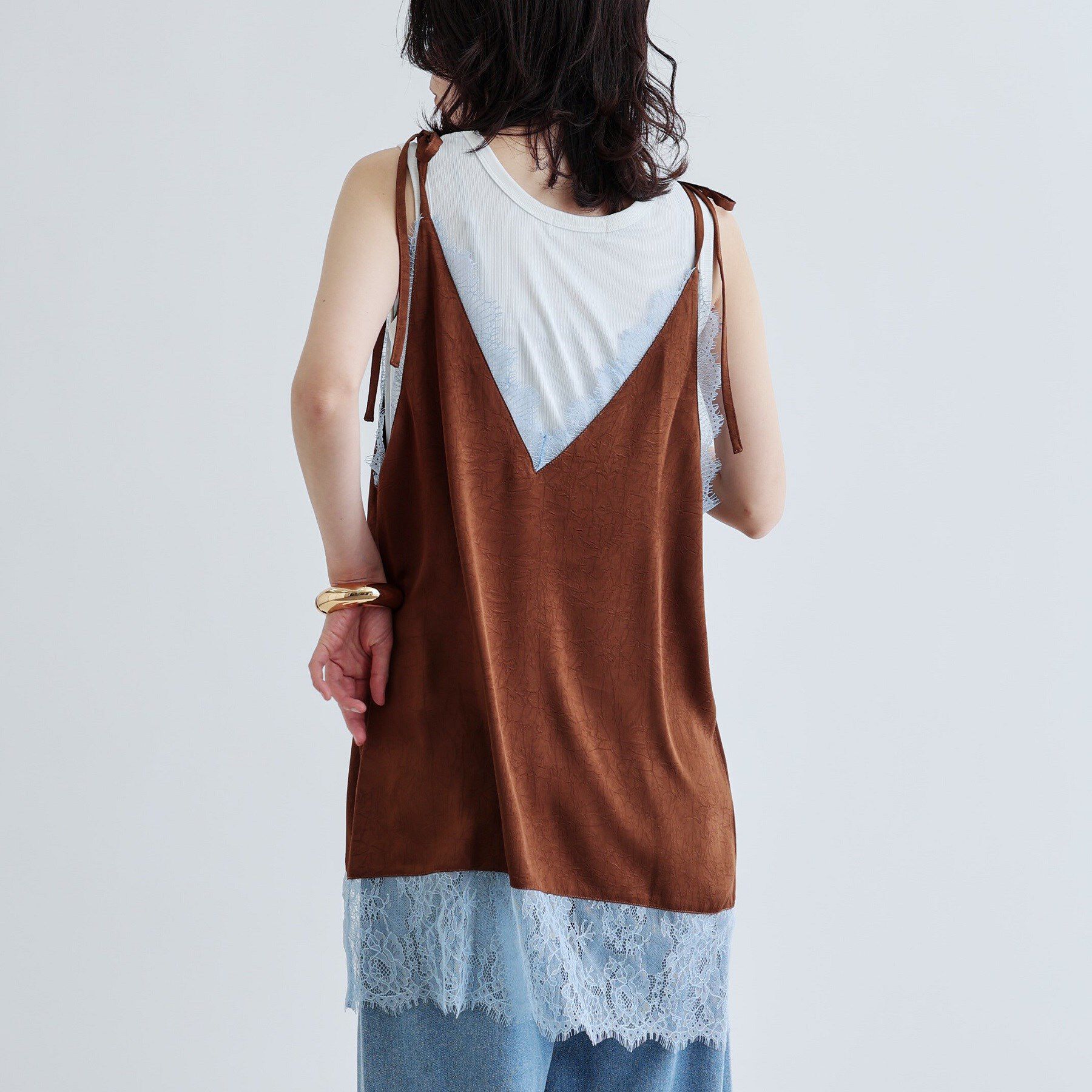 GALLEST「ランジェリーキャミブラウス」|シャツ・ブラウス|