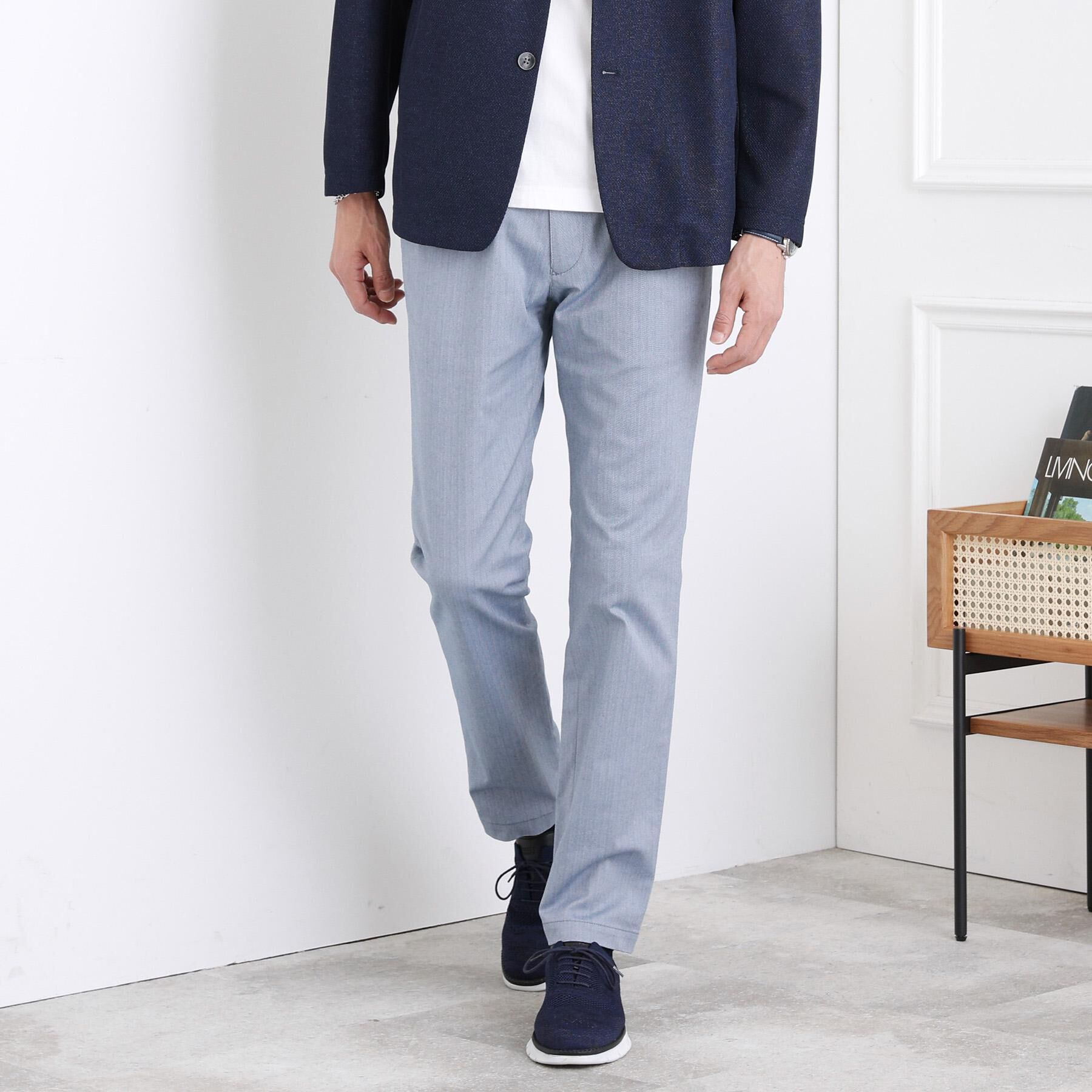 TAKEO KIKUCHI「【全7サイズ&times;8色展開！】トップマルチヘリンボン パンツ」|その他|