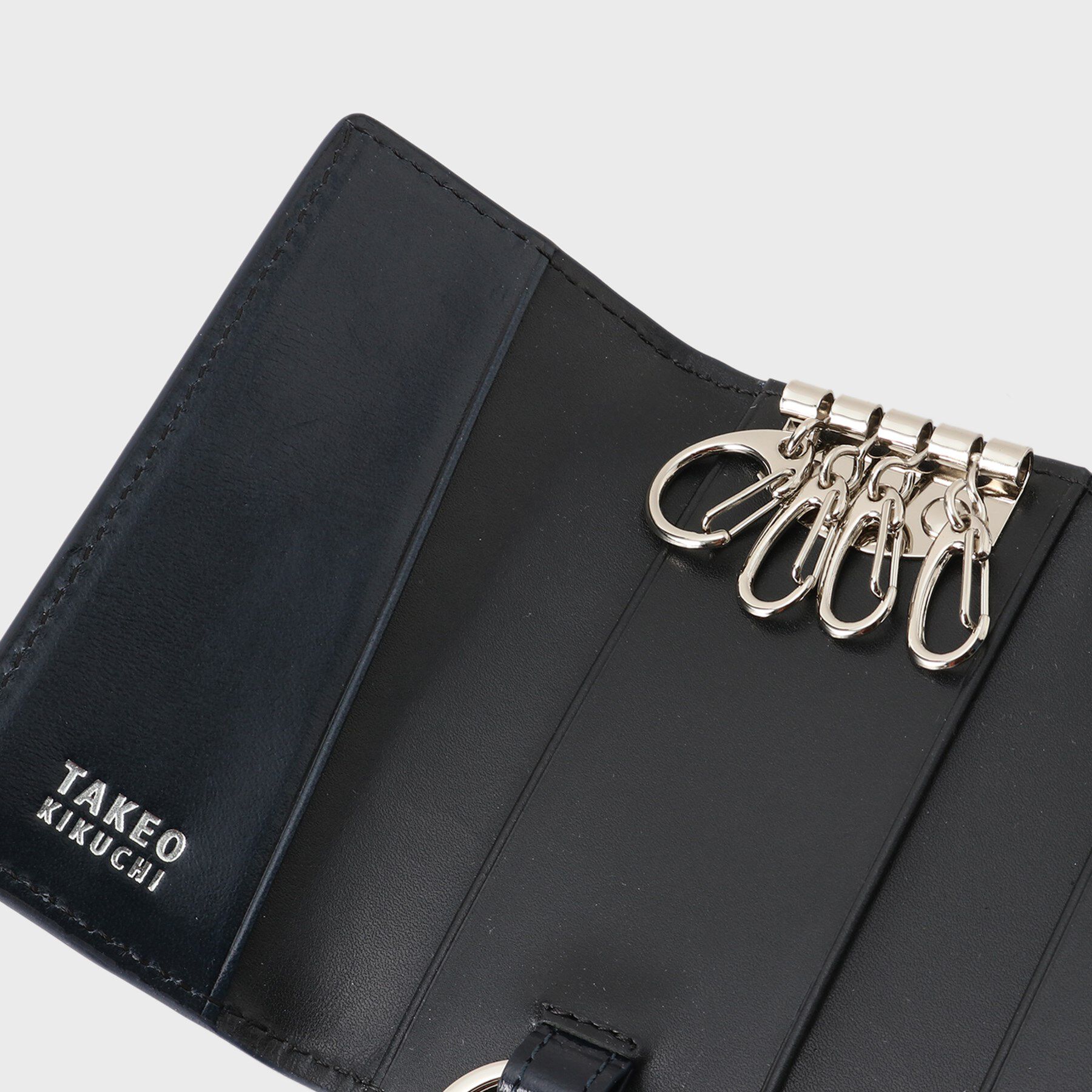 TAKEO KIKUCHI「イタリアンレザー スマートキーケース」|キーケース|