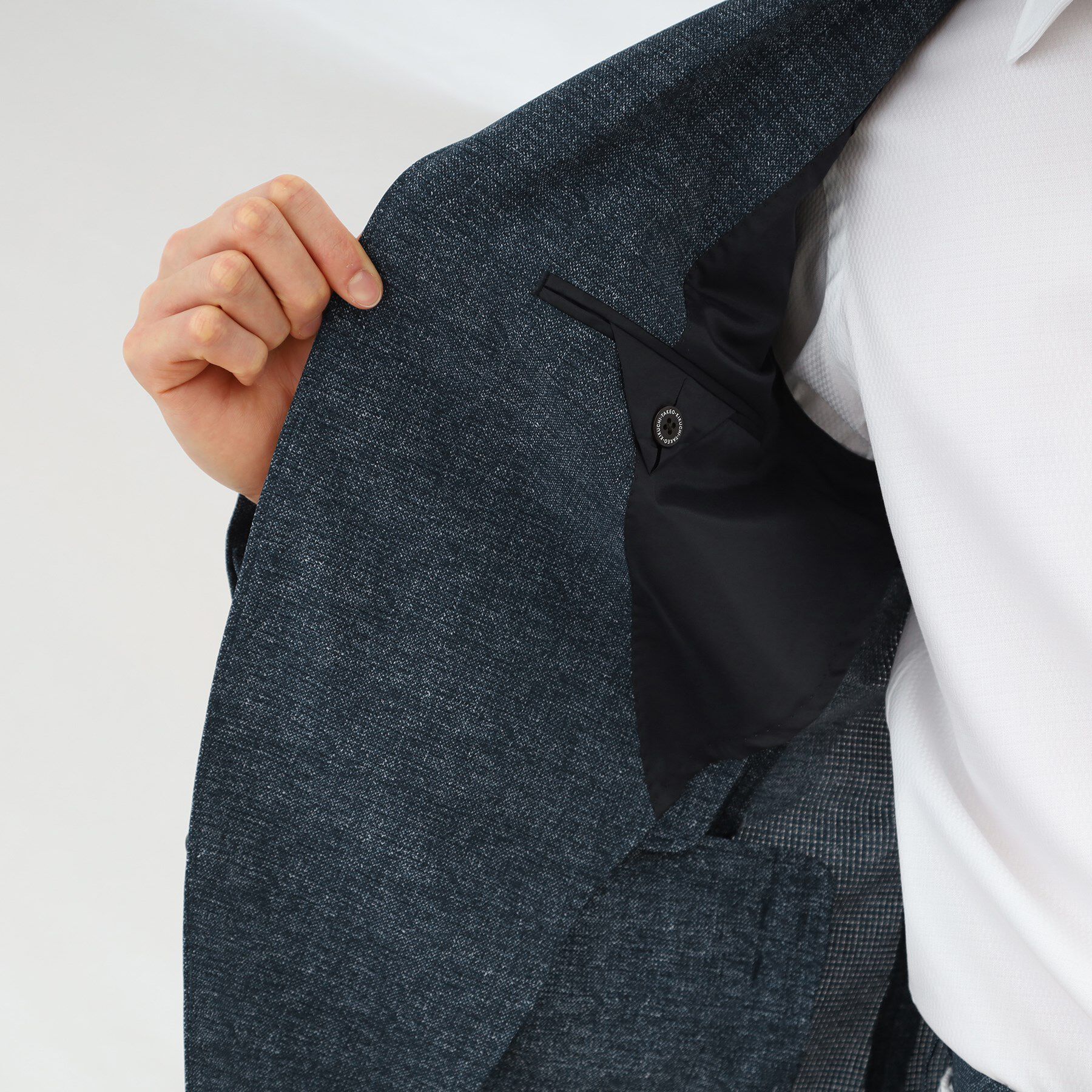 TAKEO KIKUCHI「【抗菌防臭】COOL DOTS（R）ドビープリント ジャケット」|テーラードジャケット|