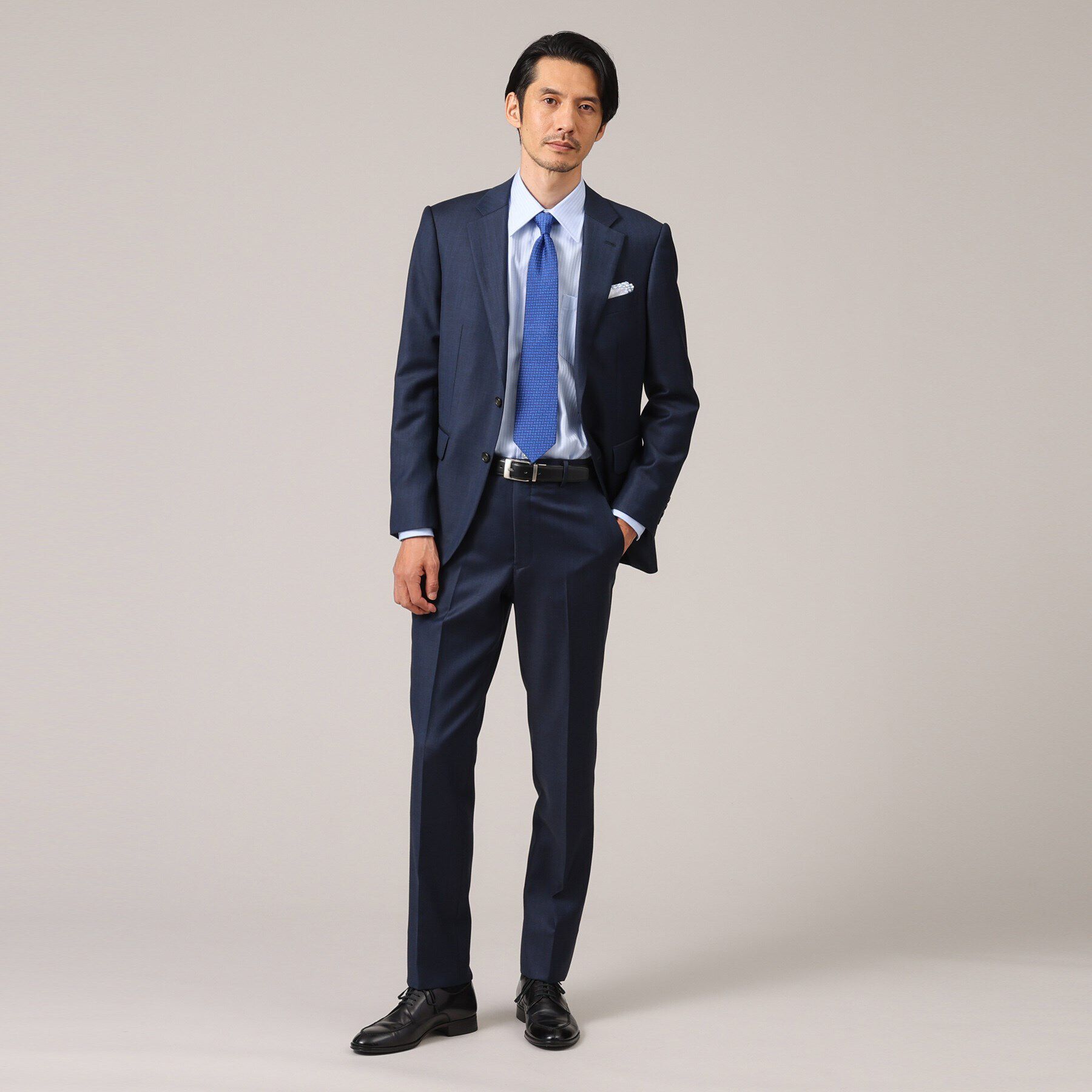 TAKEO KIKUCHI「【Sサイズ～】ドビー ストライプ レギュラーカラー シャツ」|シャツ・ブラウス|