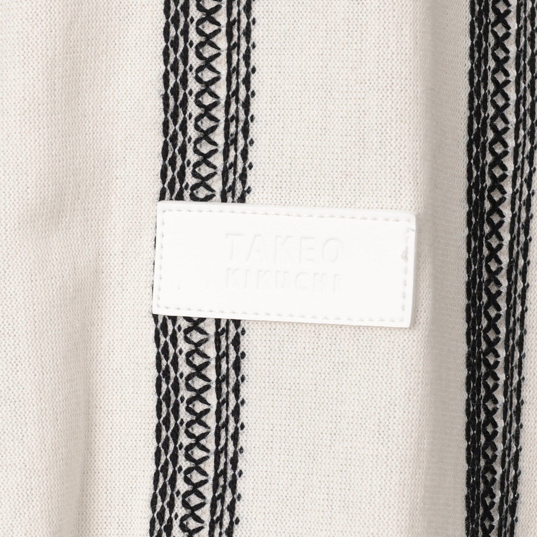 TAKEO KIKUCHI「カラミ ストライプ ジャージー シャツ」|シャツ・ブラウス|