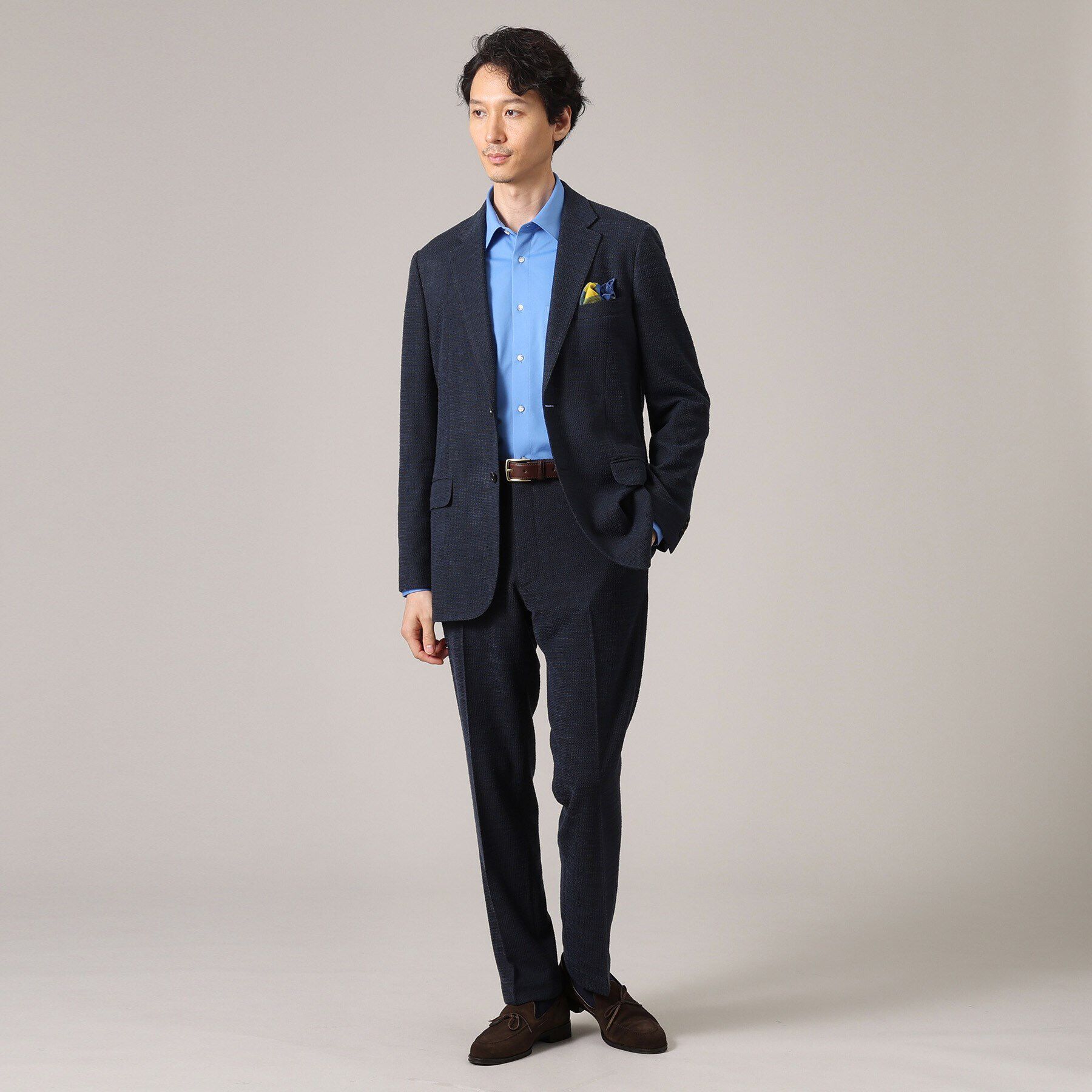 TAKEO KIKUCHI「【尾州織】ラッセルメッシュ パンツ/ セットアップ対応」|その他|