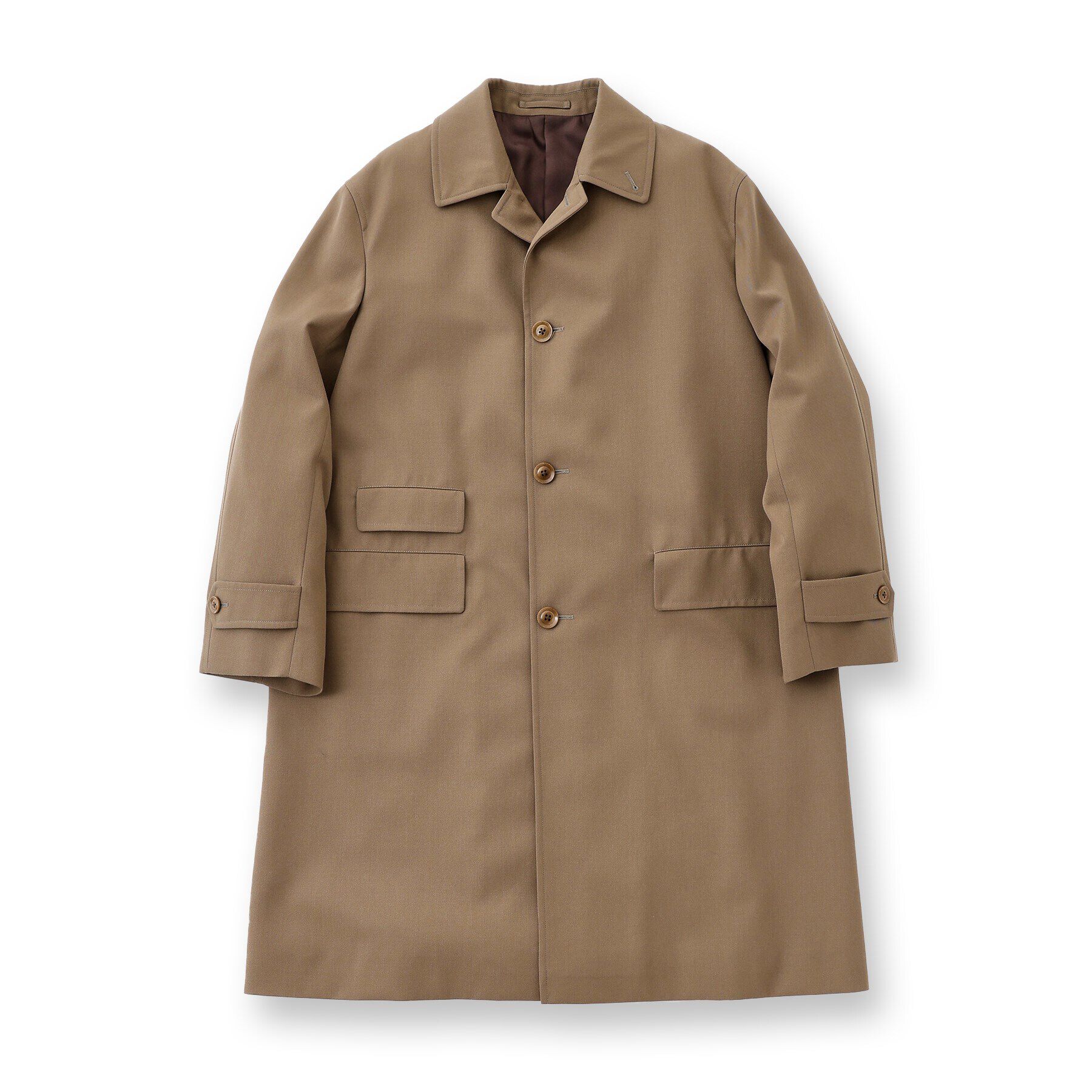 TAKEO KIKUCHI「【THE FLAGSHIP】ヴィンテージギャバジン ステンカラー コート」|ステンカラーコート|