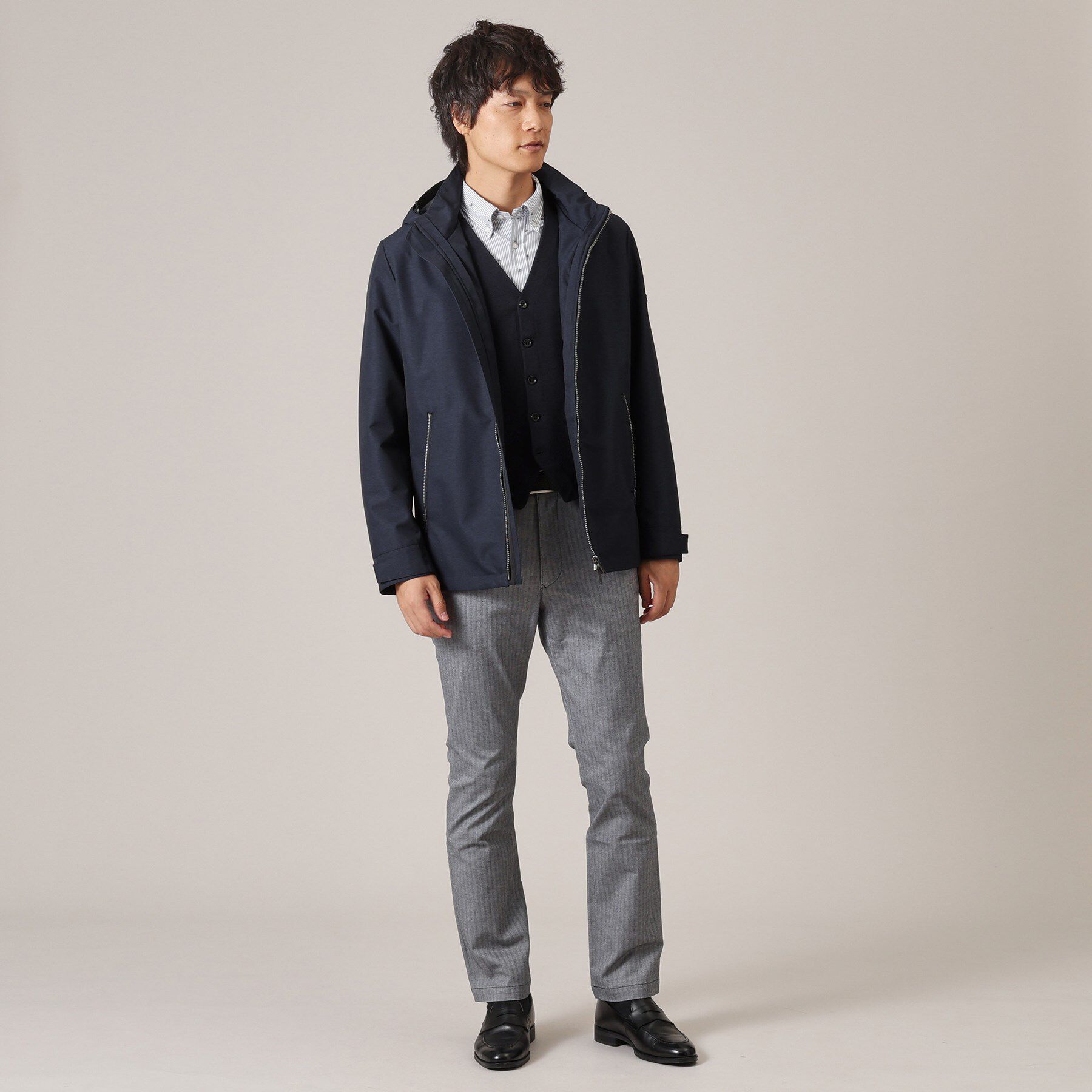 TAKEO KIKUCHI「【軽量アウター】エレクティブ シェル ブルゾン」|ブルゾン・スタジャン|