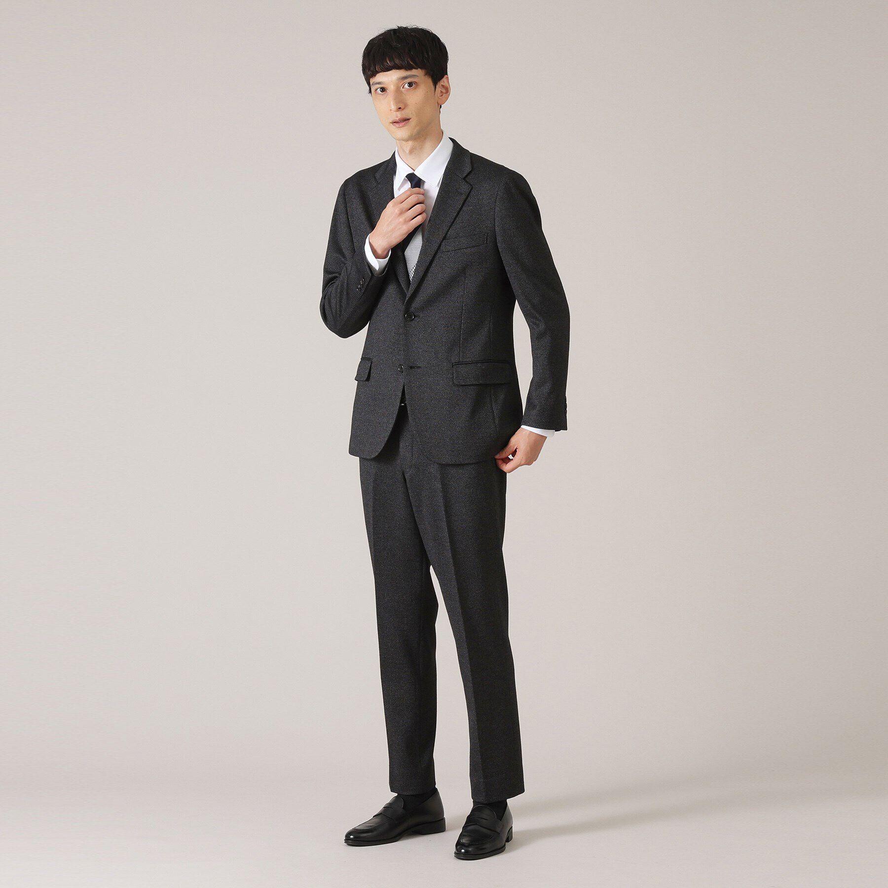 TAKEO KIKUCHI「【尾州織】ウールブレンド ムリネ千鳥パンツ / セットアップ対応」|その他|