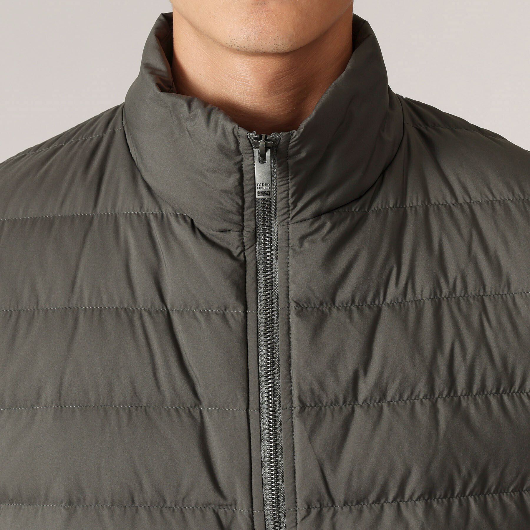 TAKEO KIKUCHI「【コンパクトダウン】ニットコンビ ダウンブルゾン」|ブルゾン・スタジャン|