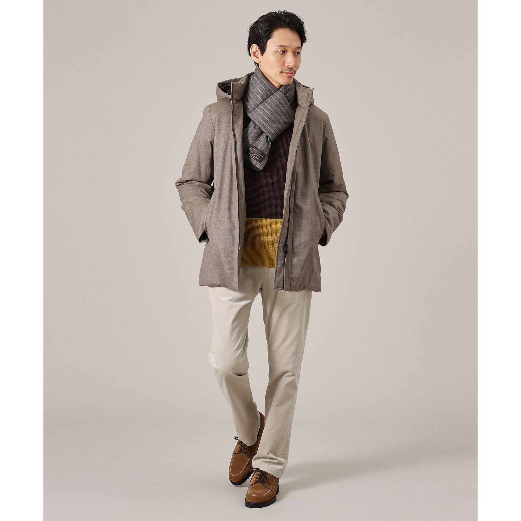 TAKEO KIKUCHI「【ONOFF対応】アソート ダウンマフラー」|ストール|