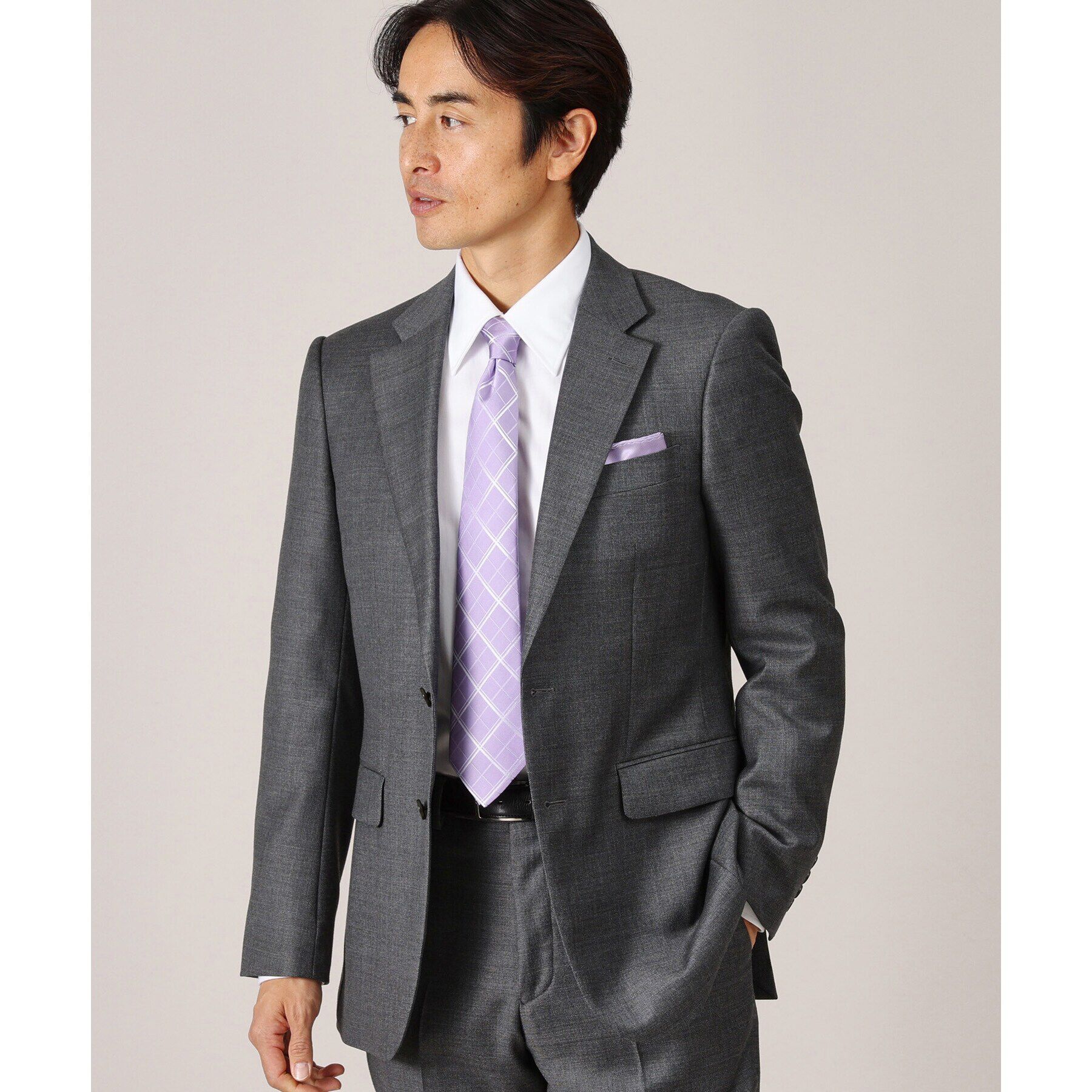 TAKEO KIKUCHI「【フォーマルBOXセット】カラーネクタイ＆チーフ セット」|ネクタイ・蝶ネクタイ|