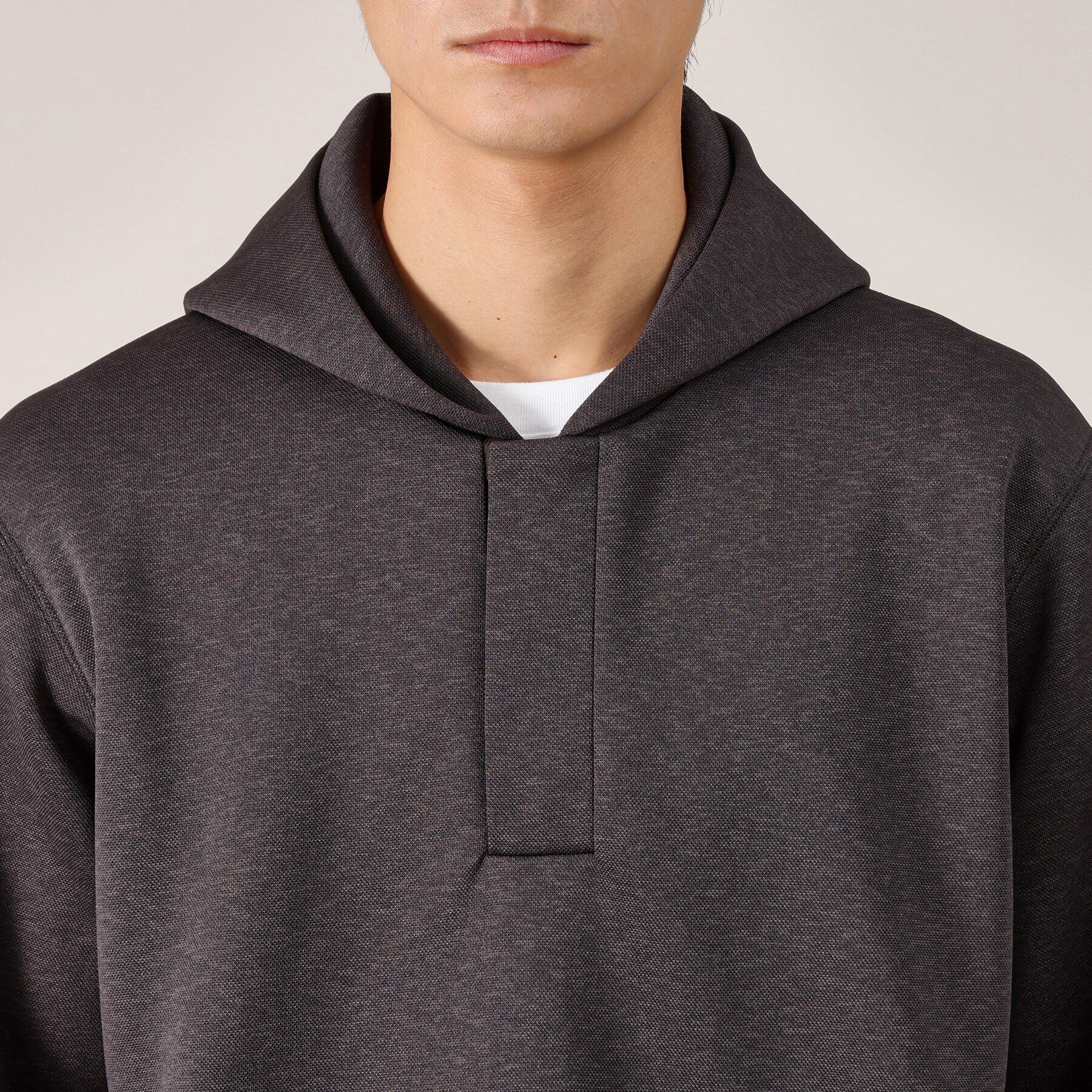 TAKEO KIKUCHI「ハニカムダンボール ハーフジップ フーディ」|パーカー|