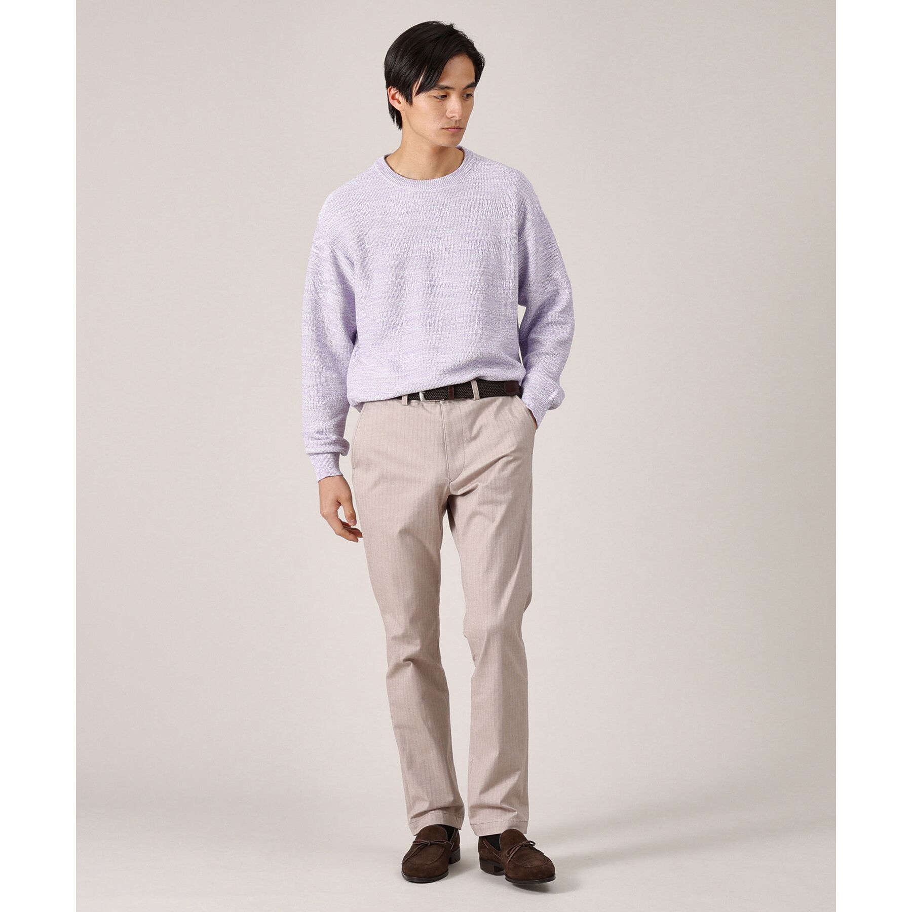 TAKEO KIKUCHI「【Made in JAPAN】ドモドソーラ ゴムメッシュベルト」|ベルト|